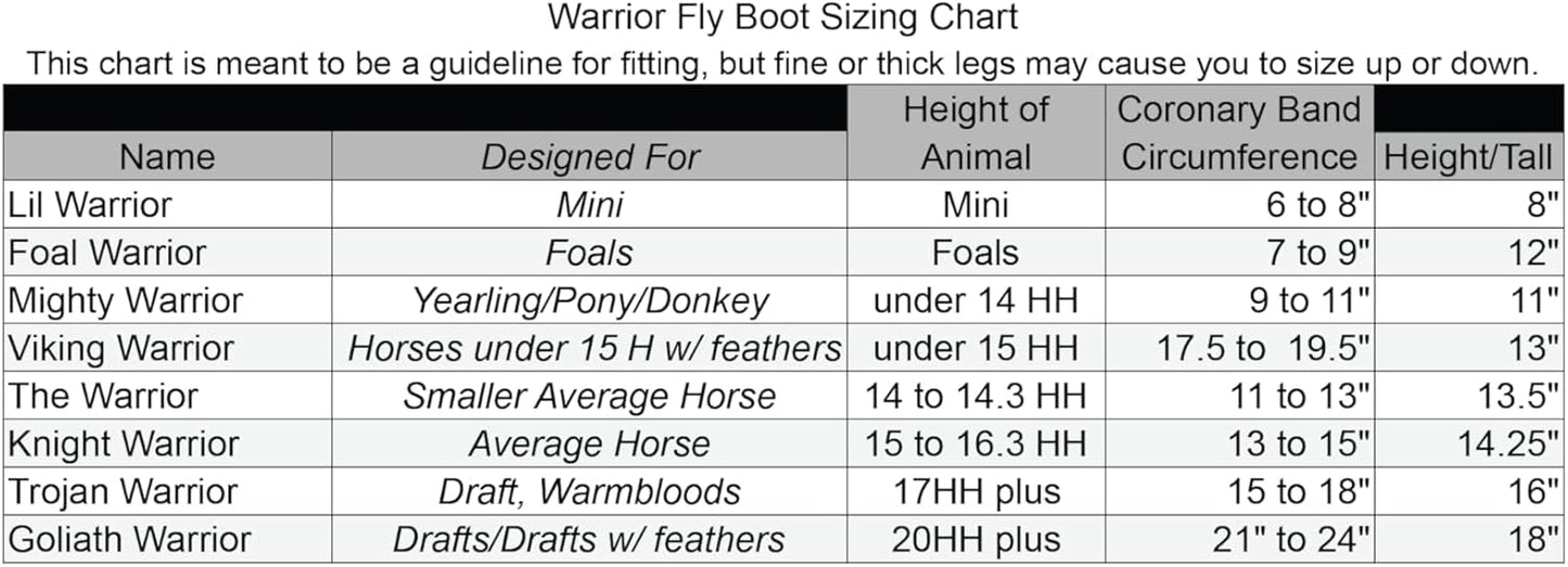 Warrior Fly Boots for Horses - Breathable Mesh Horse Boots for Fly Protection & Leg Comfort - Set of 4 (Knight Warrior, Red)