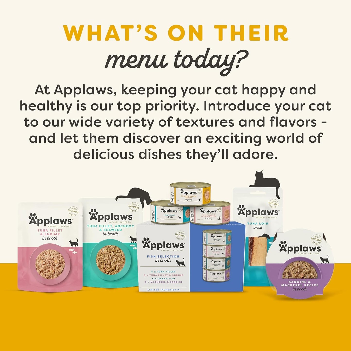 Applaws Wet Cat Food, 24 Count, Limited Ingredient Canned Wet Cat Food, Chicken Breast with Cheese in Broth, 2.47oz Cans