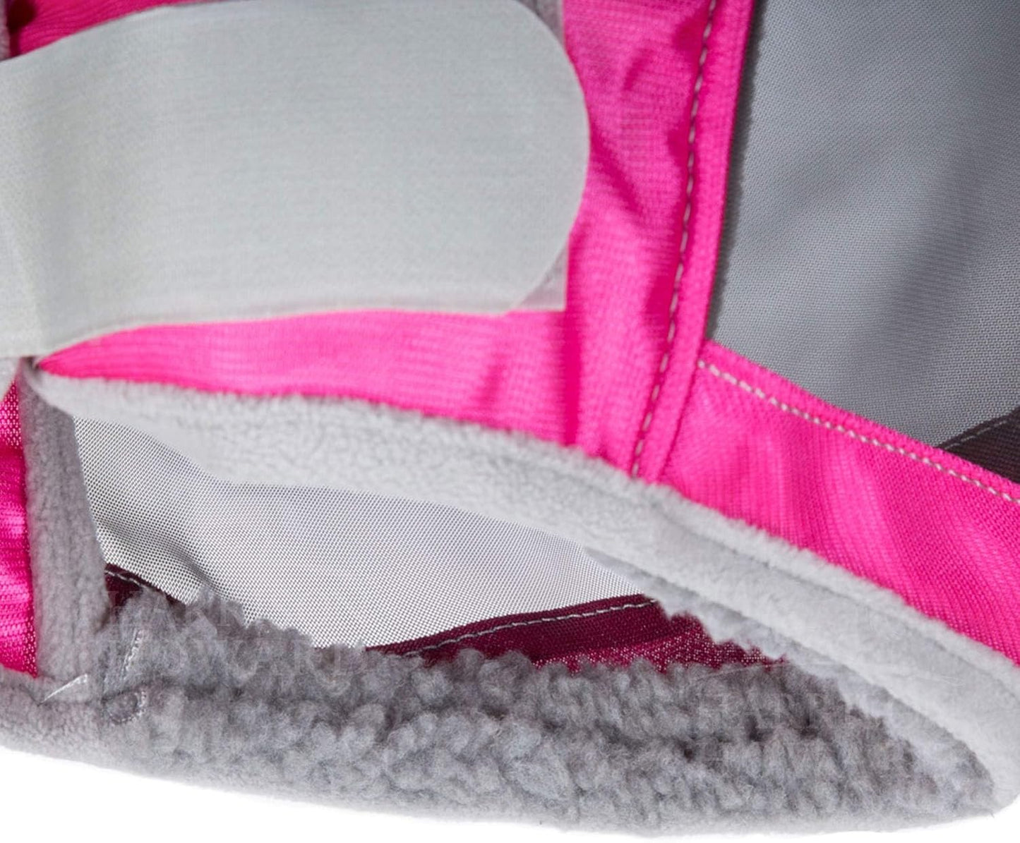 Harrison Howard CareMaster Pro Luminous Horse Fly Mask Standard with Ears UV Protection for Horse Flamingo M Cob