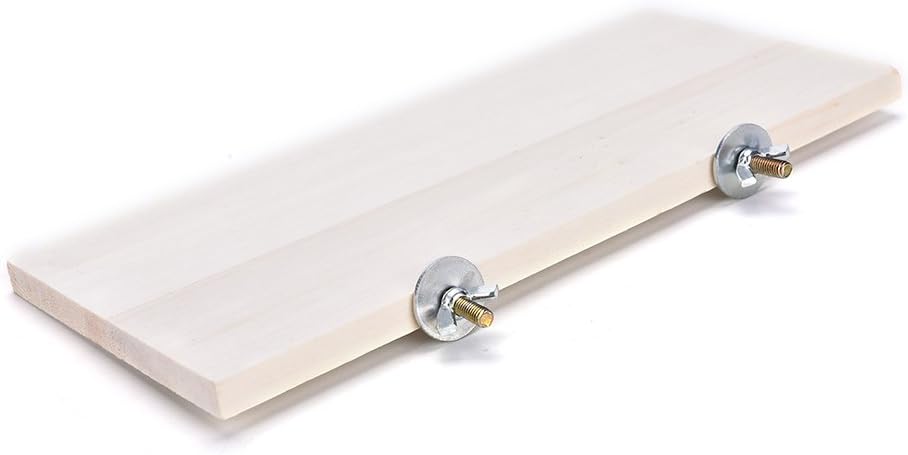 1Pc Pet Parrot Bird Cage Perches Square Wooden Stand Corner Shelf Laddered Platform Animals Springboard Budgie Toys Bird Tree Perches for Parakeets Hamster Pizies