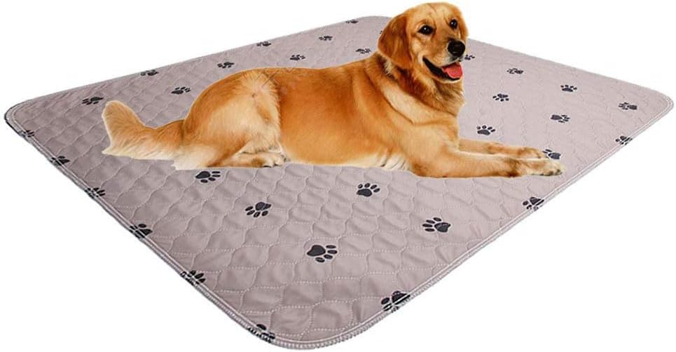 Washable Puppy Pads, Reusable Pet Training Pads - Large Dog Bed Mat, Waterproof & Super Absorbing