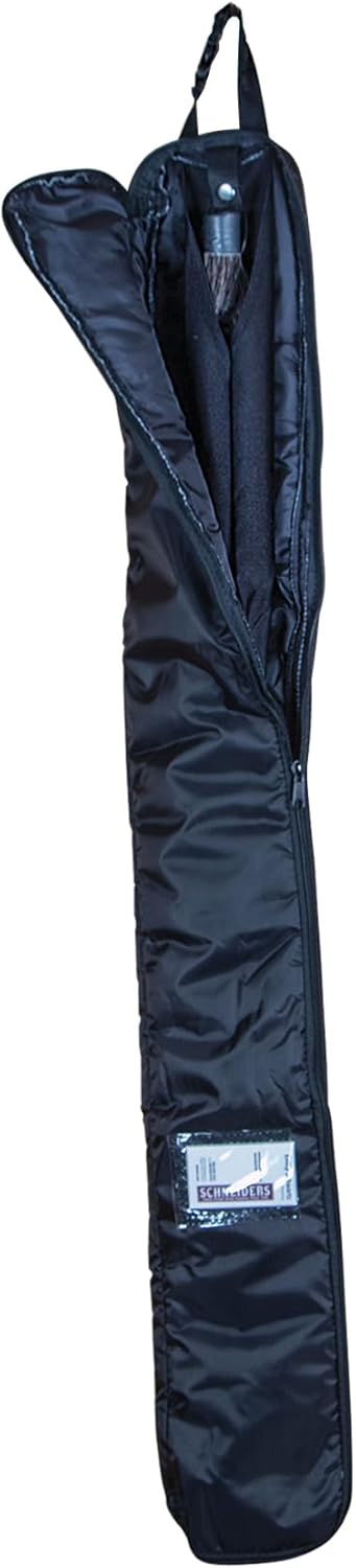 Dura-Tech Deluxe Fake Horse Tail Bag | Protects Fake Horse Tail | Full-Length Zipper | Tangle-Free Lycra Sleeve | Secure Tail Fastener | Handy ID Pocket | Color Navy