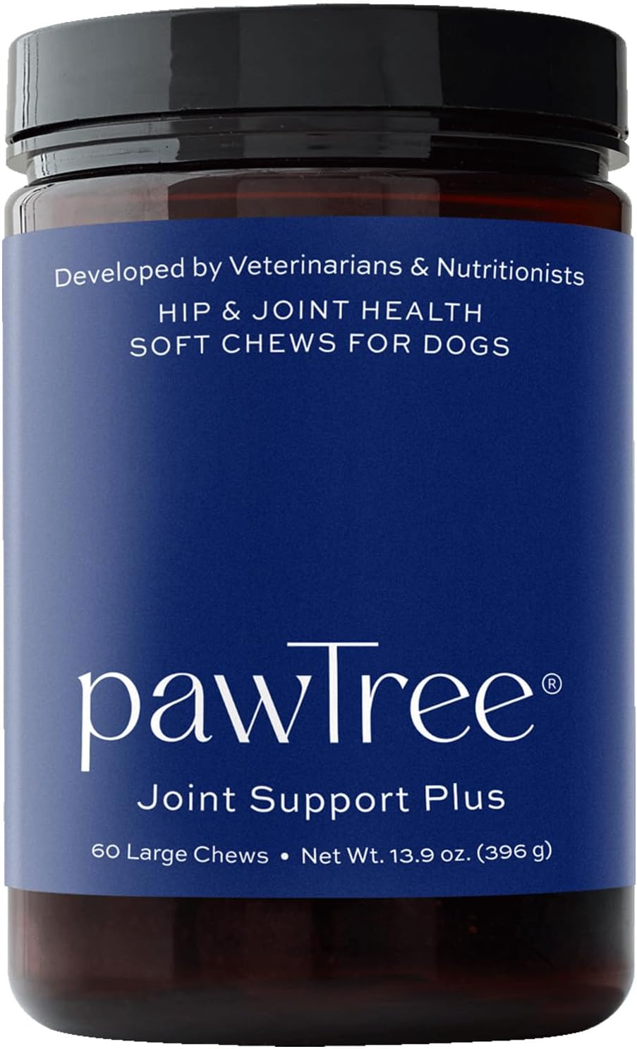 pawTree Joint & Hip Support Supplement for Dogs with Glucosamine, Chondroitin, MSM, Tumeric & Green Lipped Mussels - Vitamins, Supplements & Health Essentials - All-Natural Mobility Soft Chews
