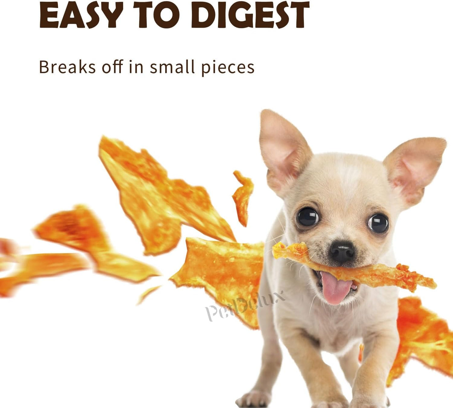 iPaw Turkey Tendons for Dogs, 100% Turkey and US Sourced Raw Material, Hypoallergenic, All Natural Human Grade Puppy Chew, Rawhide Alternative Dog Treats, 1 Unit/Pack Strip (Large)