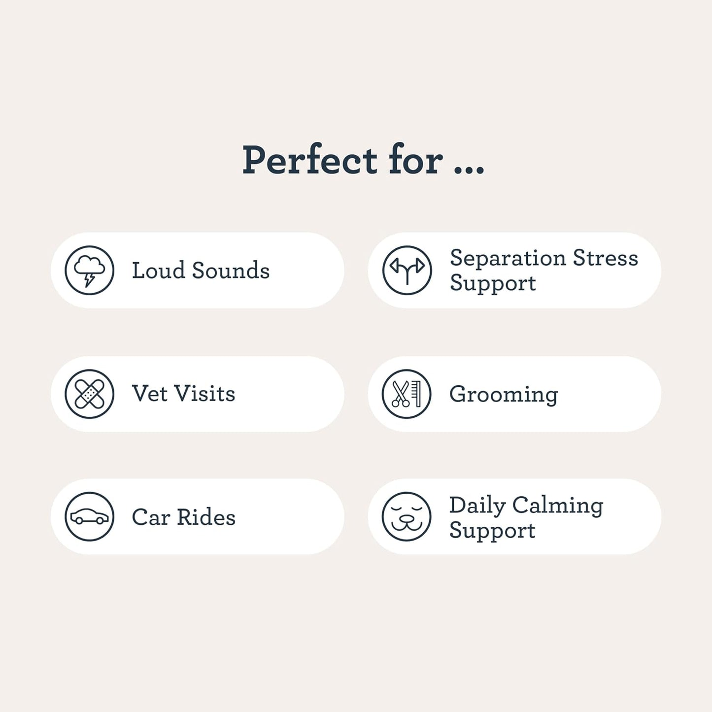 Kradle Calming Chews for Dogs - Anxiety and Stress Support - L-Theanine Ashwagandha GABA - Calming Supplement for Relaxation and Stress - Chicken Flavor- 150 Non-Drowsy Chews