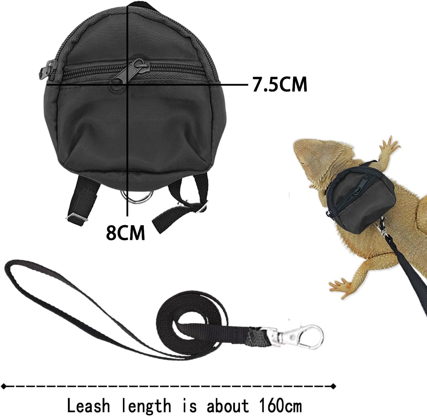 Small Animal Travel Backpack Carrier,Portable Bearded Dragon Bag for Sugar Glider,Hedgehog,Rat,Bunny,Rat,Outdoor Used (Polarized-Brown, New Version Backpack+BP LSH)