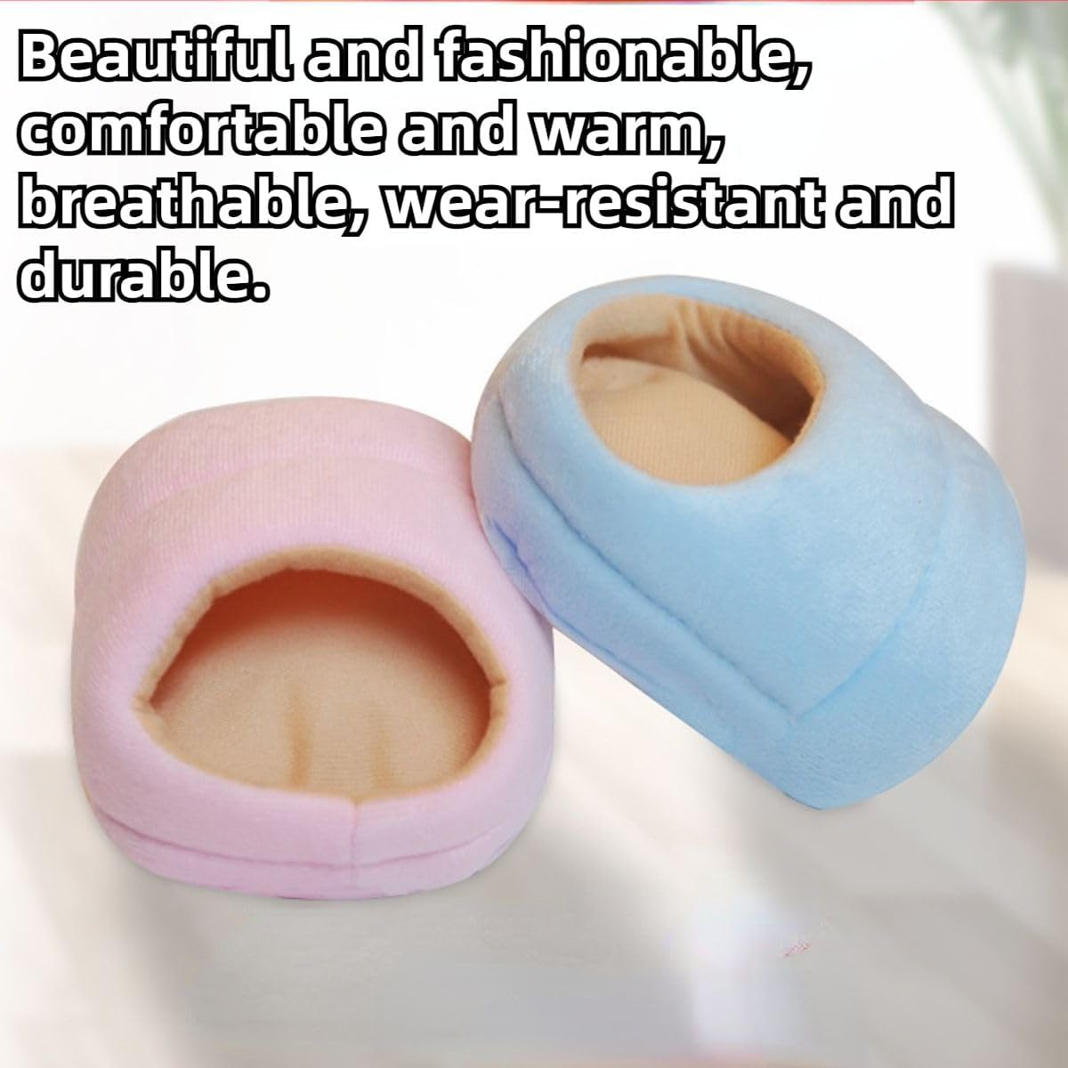 Rat Hamster House Bed Winter Warm Small Pet Squirrel Hedgehog Chinchilla Rabbit Guinea Pig Bed House Cage Nest Hamster Accessories (Blue,Small)