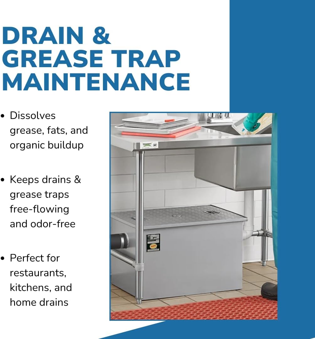 Bird Barrier Dissolve-It Max Enzyme Cleaner - Mix with Water – Bird Dropping Cleaner - Dissolves Waste – Treat Affected Areas Before Installing Bird Control Products - Bird Cage Cleaner - 1 Quart