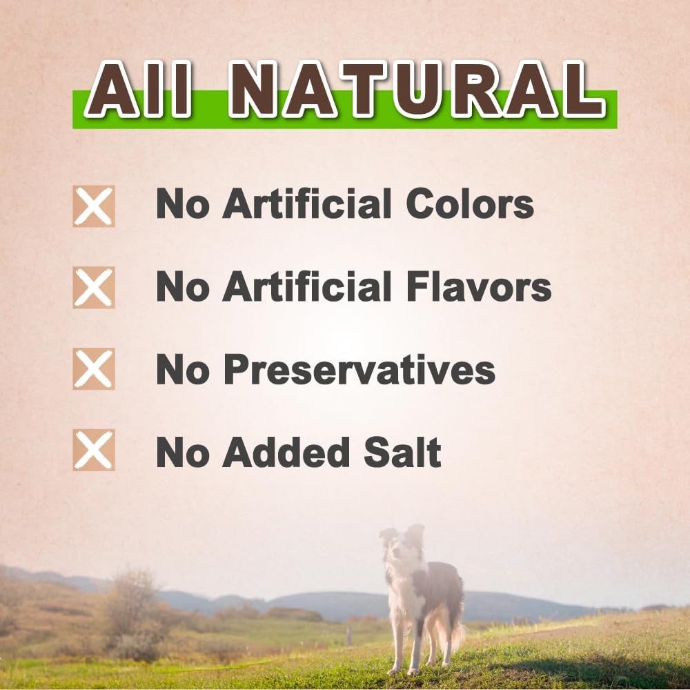 Afreschi Natural Turkey Tendon Bone (M) 20 Units/Box, Dog Treats for Signature Series, All Natural Human Grade Puppy Chew, USA-Sourced Turkey Tendon, Hypoallergenic, Rawhide Alternative