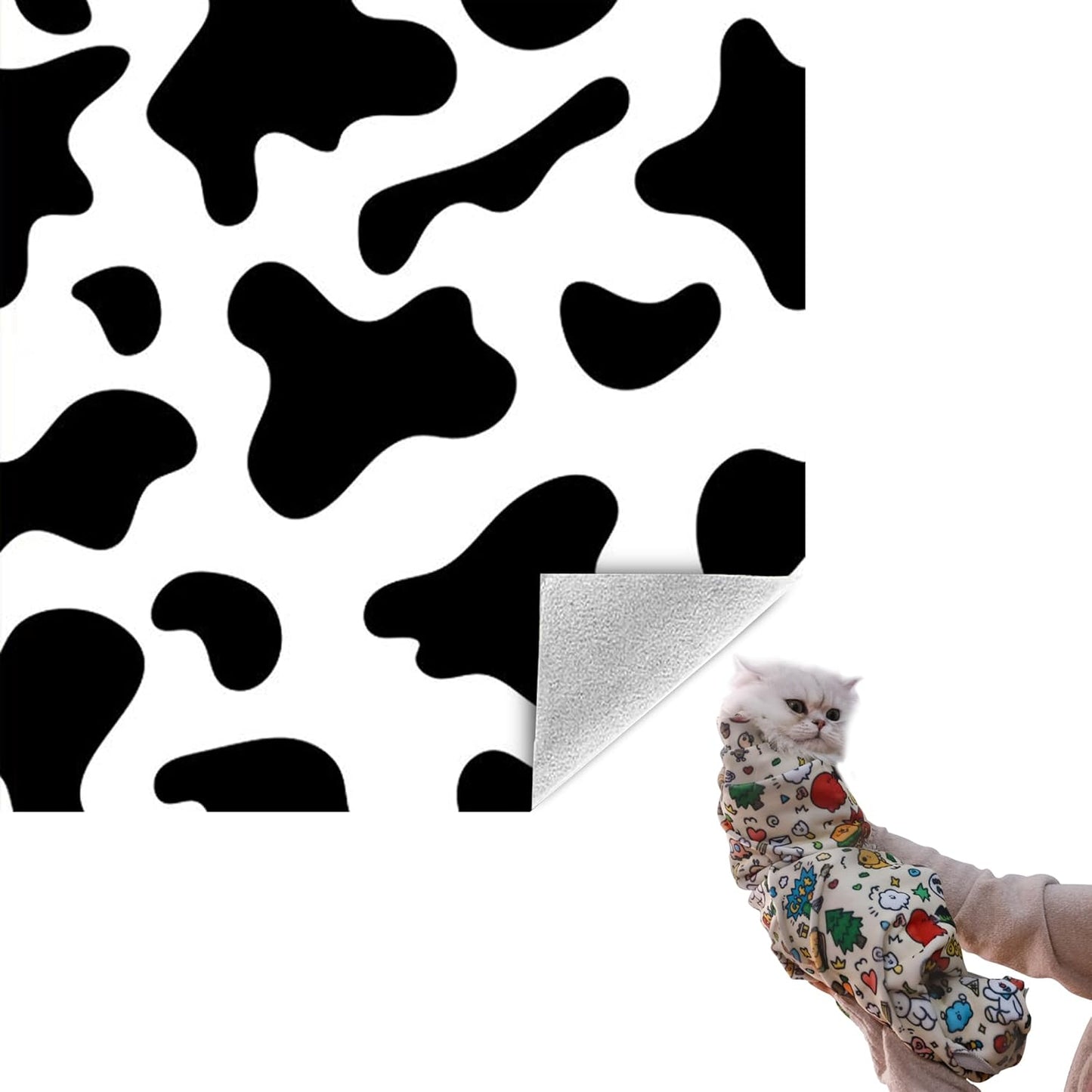 27.6" Cat Grooming Wrap Cat Wrap for Cutting Nails Cat Restraint for Nail Clipping Cat Swaddle Wrap Cat Burrito Wrap L(Within 15lbs) Anti-Scratch Anti-Escape Multifunctional Pet Tool