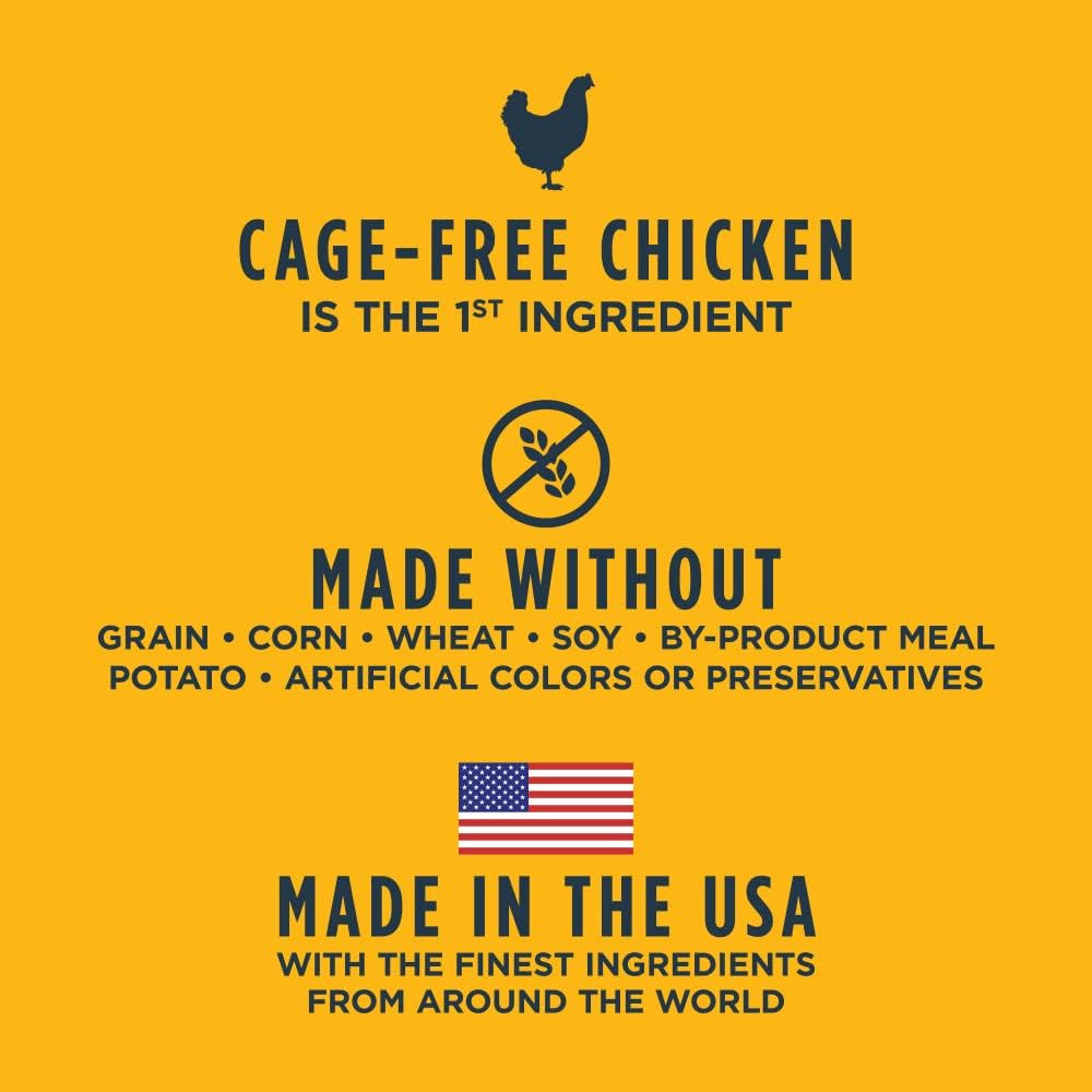 Instinct Raw Boost, Natural Dry Cat Food with Freeze Dried Pieces, High Protein, Grain Free Recipe - Real Chicken, 10 lb. Bag