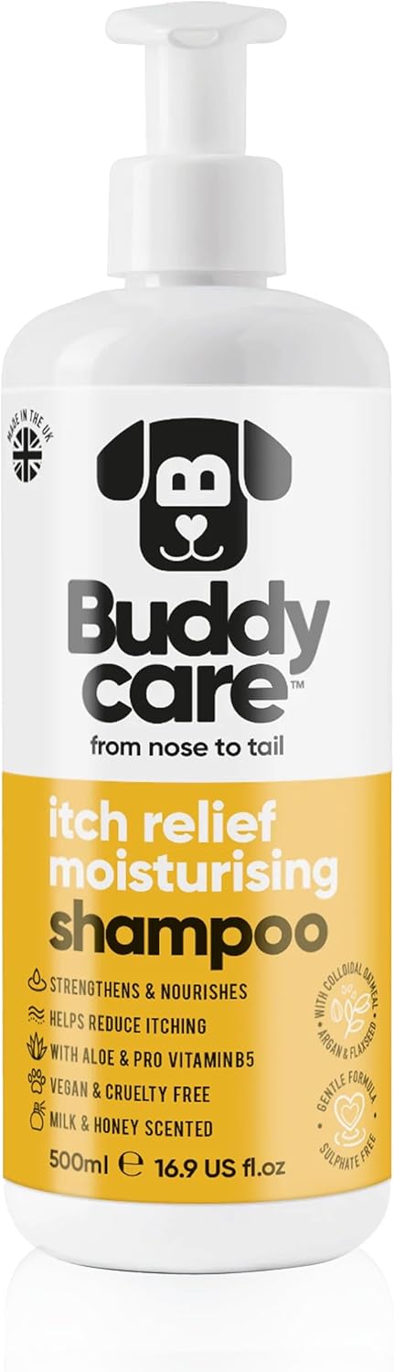 Dog Shampoo - Itch Relief - Milk & Honey - 500ml (16.90oz)