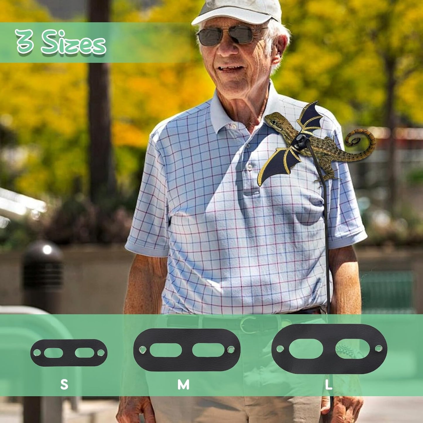 Bearded Dragon Leash and Harness Set, Adjustable Bearded Dragon Carrier Sling Leash and Carrier, Lizard Reptile Small Pet Training Leashes and Beardie Snuggle Sling Bag for Outdoor Travel (Rainbow)