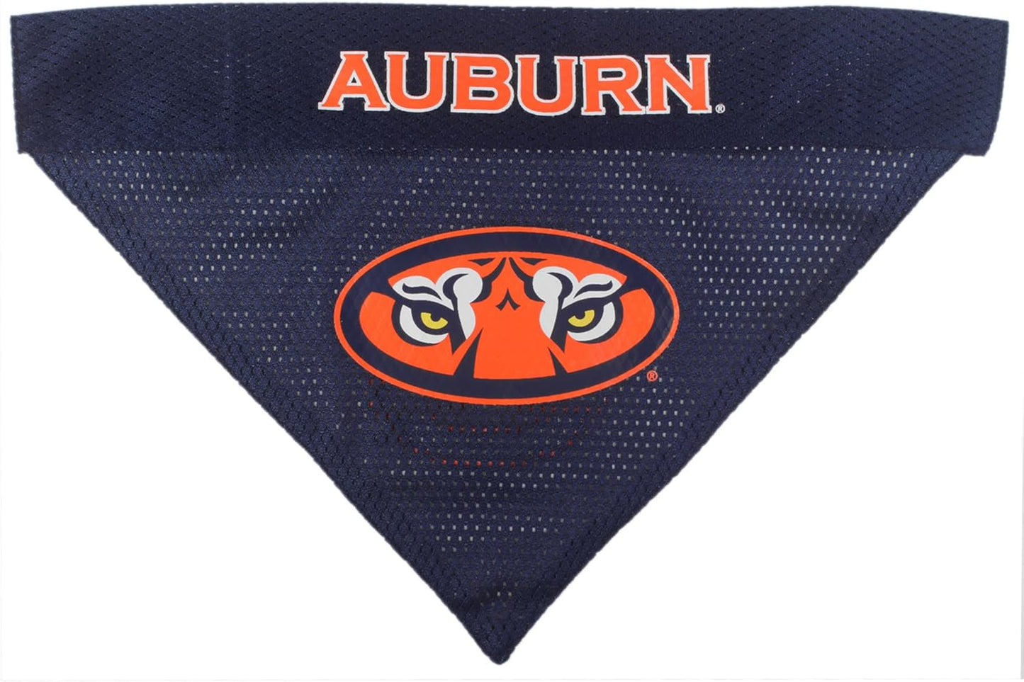 Pets First Collegiate Pet Accessories, Reversible Bandana, Auburn Tigers, Large/X-Large