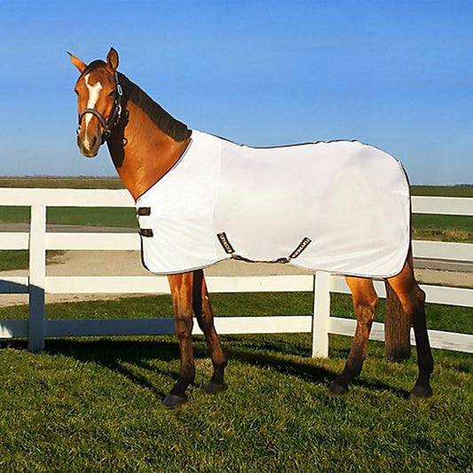 TuffRider Comfy Mesh Fly Sheet | UV Protection Horse Sheet, Standard Neck, 130 Grams Breathable Polyester Mesh