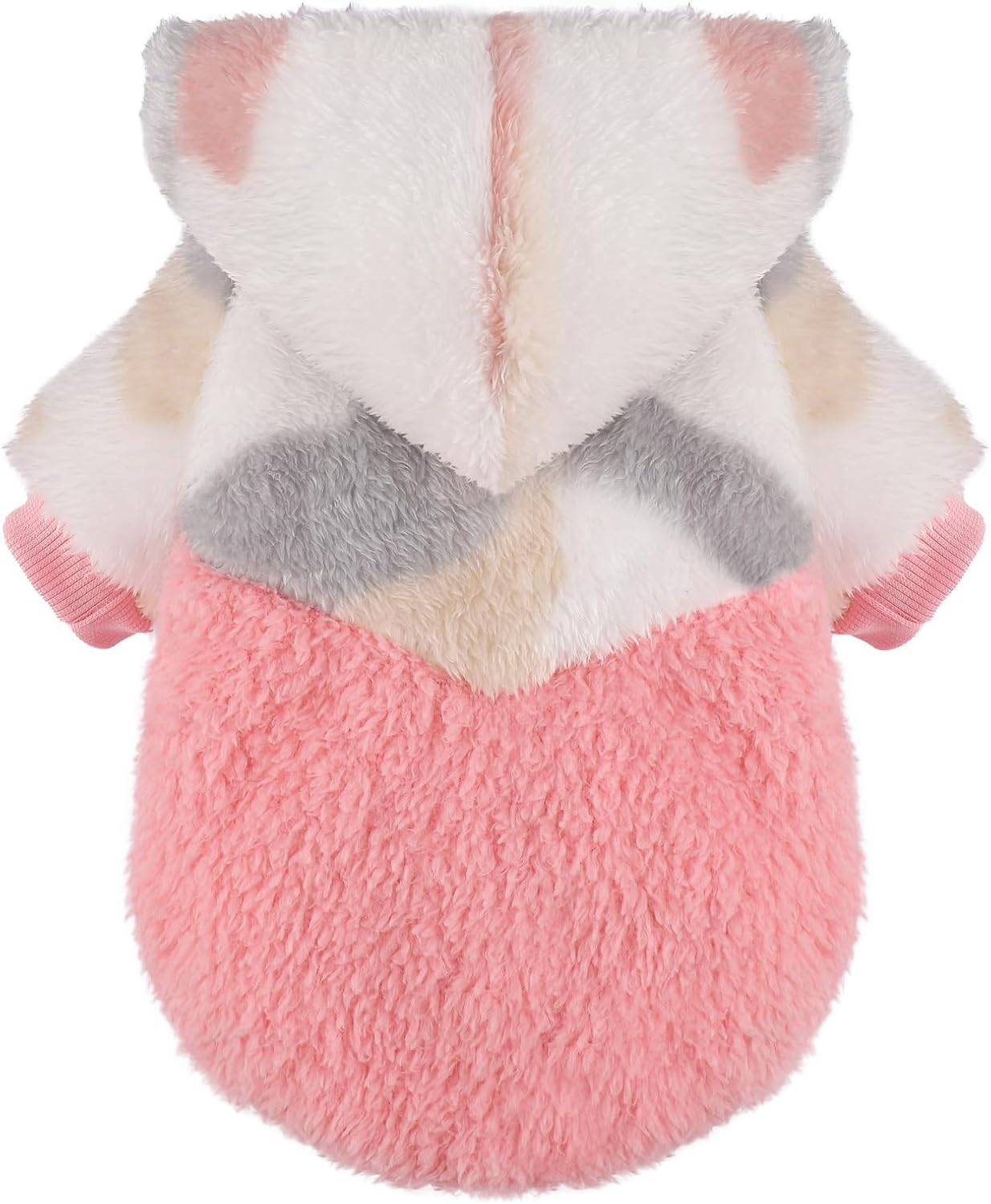 Small Dog Sweater for Dogs Hoodies,Winter Clothes Boy Girl Male Female,Warm XXS Fleece Hoodies Pet Coat Apparel Outfit (XXS, Pink