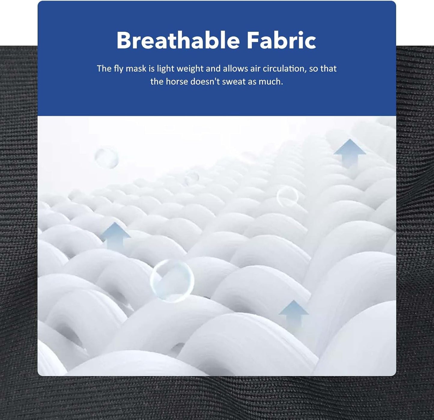 Harrison Howard Super Comfort Stretchy Fly Mask Large Eye Space with UV Protection Soft on Skin with Breathability Leopard Print M Cob