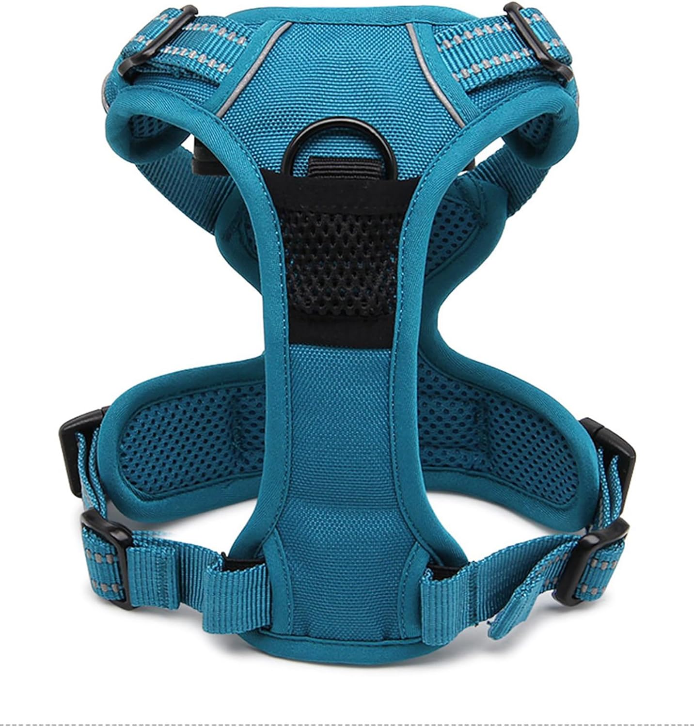 TRUE LOVE Truelove Adjustable No-Pull Dog Harness Reflective Pup Vest Harnesses Comfortable Control Brilliant Colors TLH5651(Blue,M)