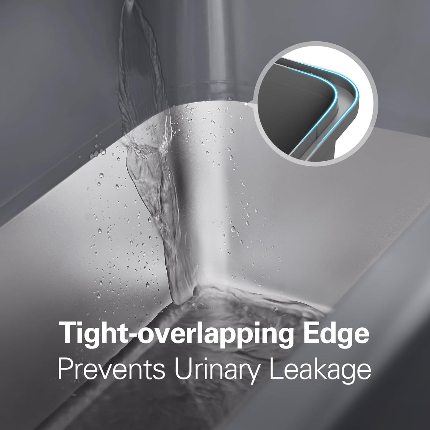 Zarler Stainless Steel Litter Box for Kittens, Small Cat Litter Boxes 17" L x 13" W x 11.8" H, Metal Kitty Litter Box with High Sides, Yellow (Non-Sticky, Easy to Clean, Anti-Urine Leakage)