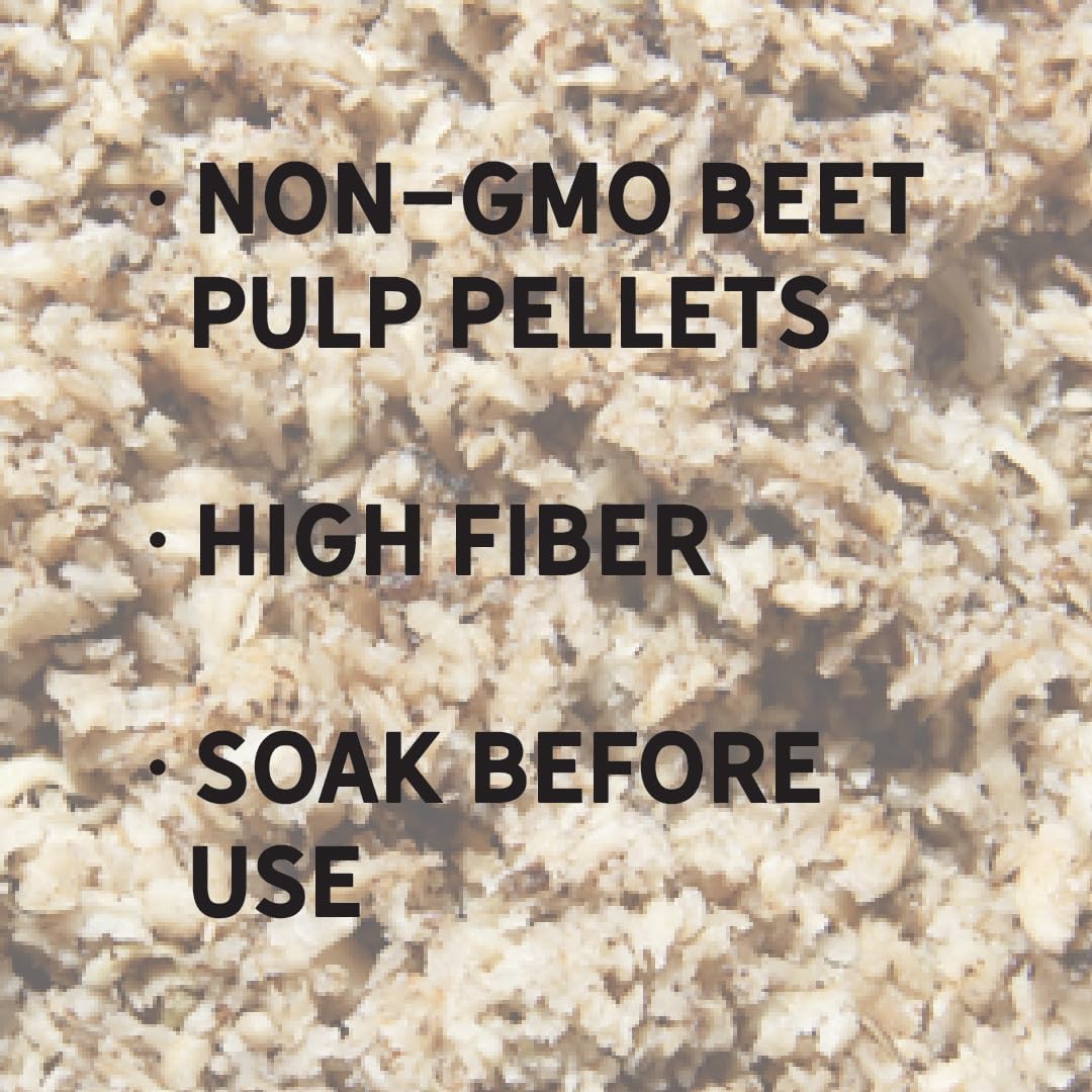 New Country Organics | Beet Pellets | Beet Pulp for Horses | Higher Fibre and Non-GMO | 40 lbs