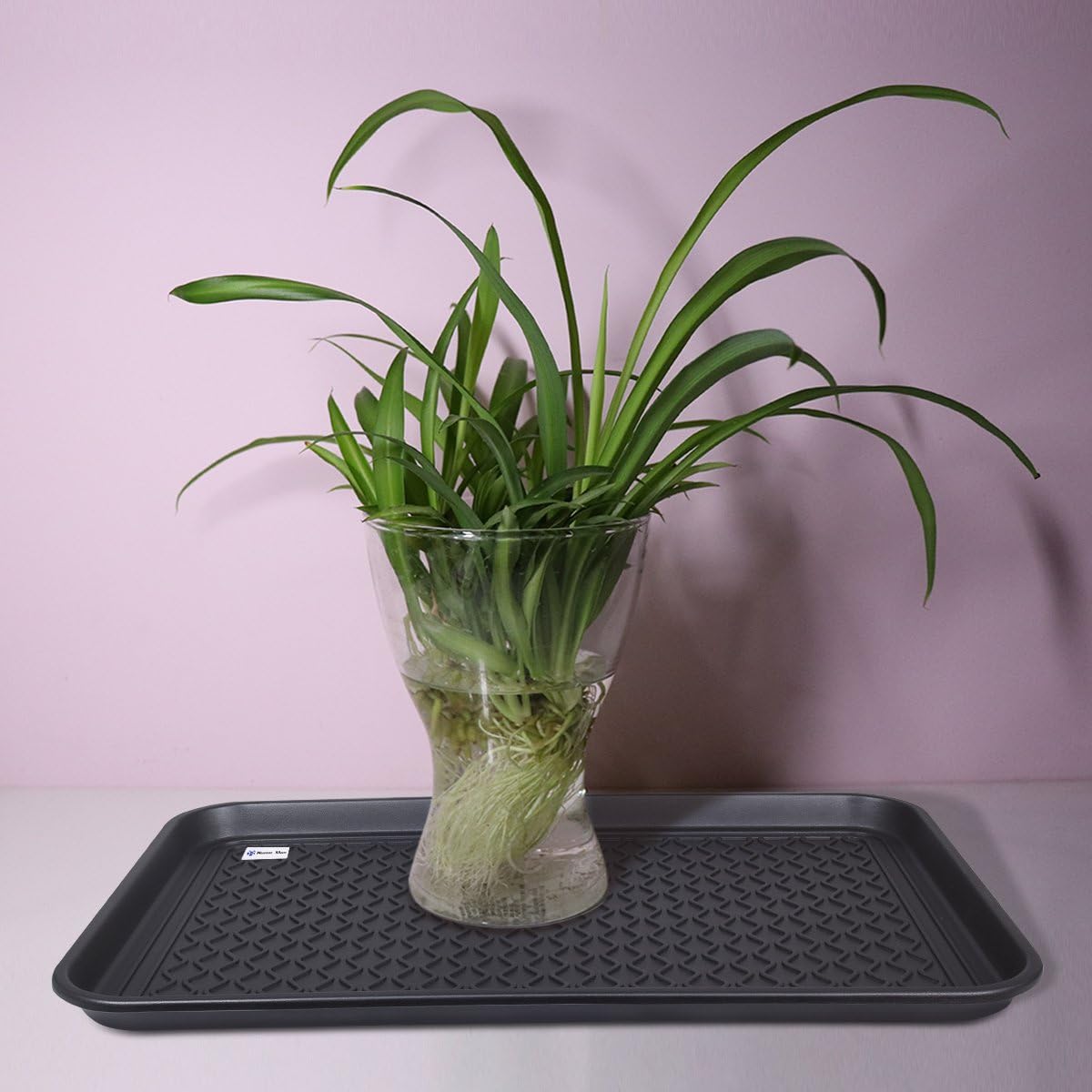 Multi-Purpose Boot Tray Mat,Shoe Tray Mat,Pet Bowl Tray,Waterproof Trays for Indoor and Outdoor Floor Protection,24" x 15"/Medium …