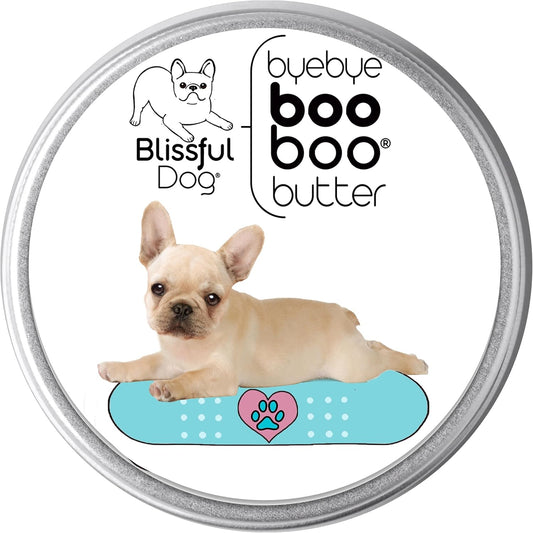 The Blissful Dog 8 oz TIN French Bulldog Booboo Butter