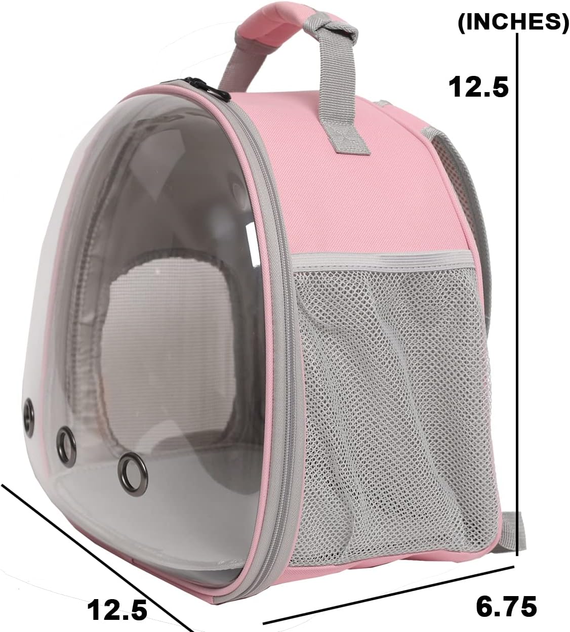 Bearded Dragon Travel Backpack with Harness and Leash Set,Lizard Backpack Travel Carrier,Space Capsule Clear Bubble Window Astronaut Reptile Carrier Backpack for Kids, Airline Approved