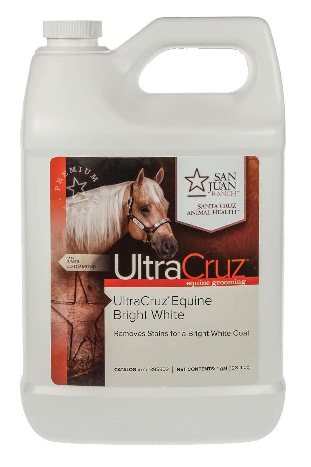 UltraCruz® Equine Bright White Shampoo, 1 Gallon