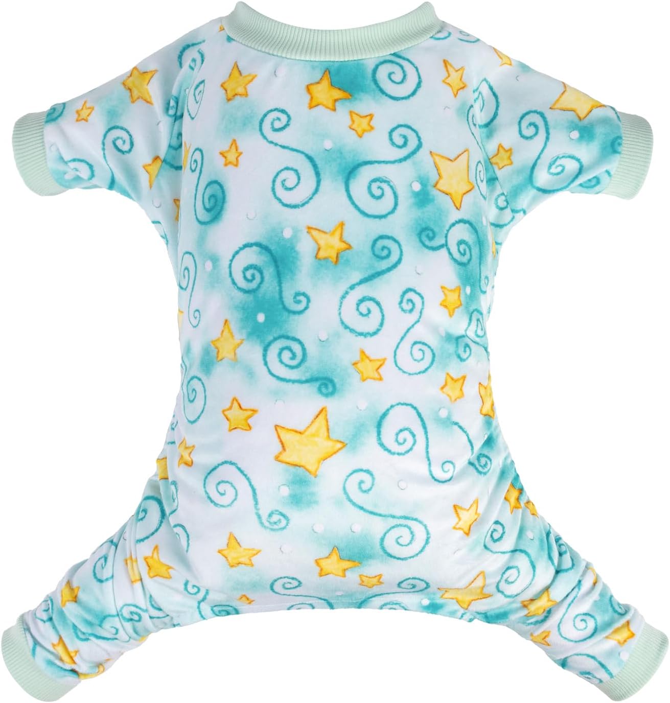 CuteBone Small Dogs Outfit Soft Puppy Onesies Pjs Dog Pajamas Pet Coat Cat Apparel Comfy Doggie Jumpsuit Bodysuit for All Seasons P279M