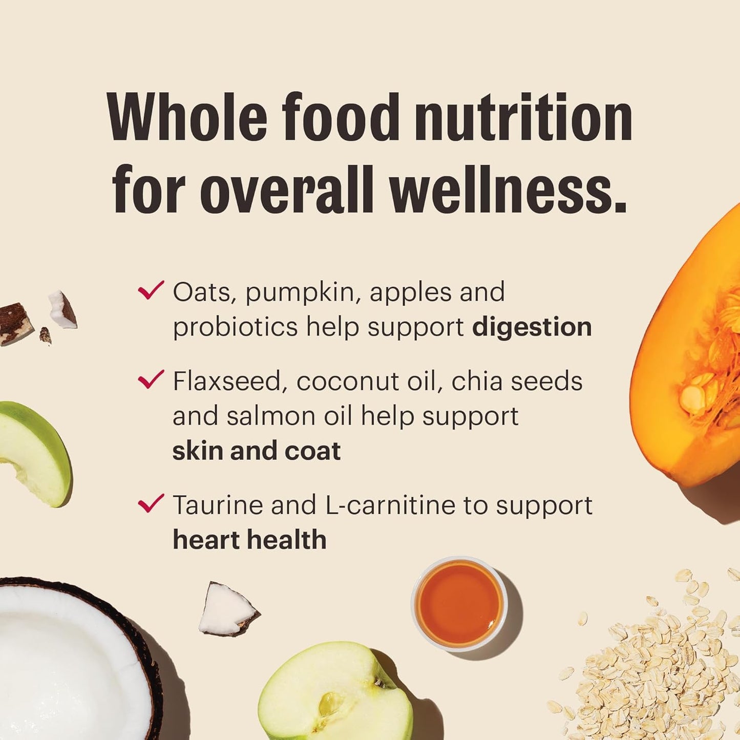 The Honest Kitchen Whole Food Clusters Grain Free Beef Dry Dog Food, 5 lb Bag