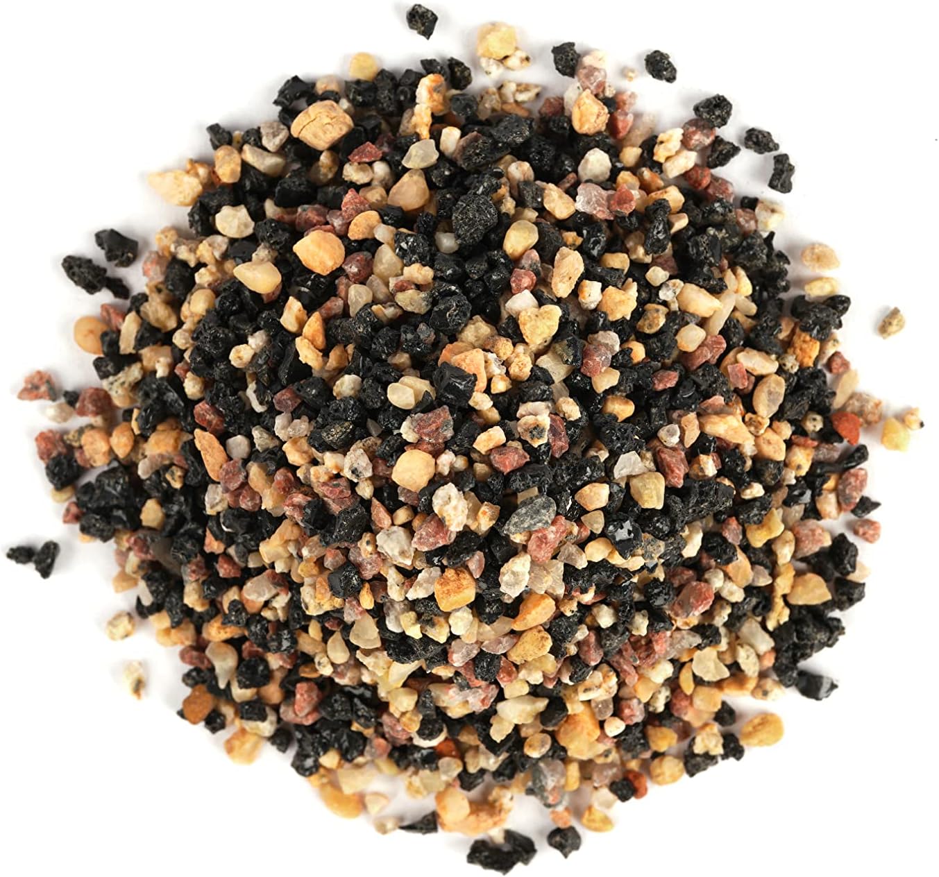 LANDEN Pangea Aquascape Sand for Aquarium 2L (7lbs), Natural Cosmetic Gravel for Plants, Pea Gravel, Pebbles, Fish Tank Decorative Sand, Biotope Aquarium, 1-3mm