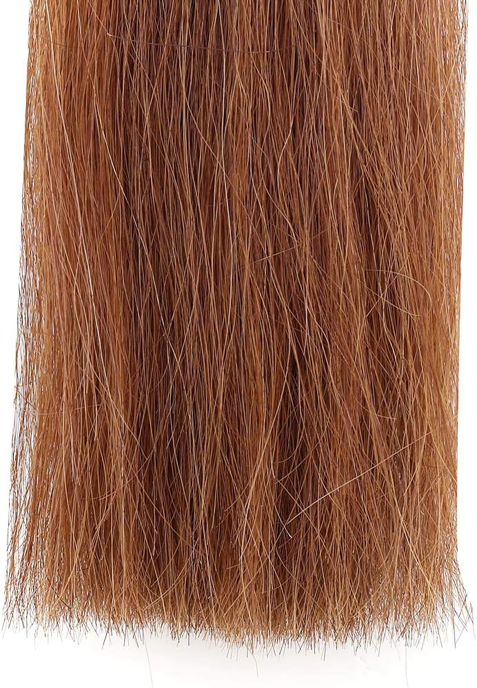 Horse Tail Extensions with Braided Horsehair Loop, Blunt Cut Bottom, 28-30 inches Long and 3/8 lb Weight