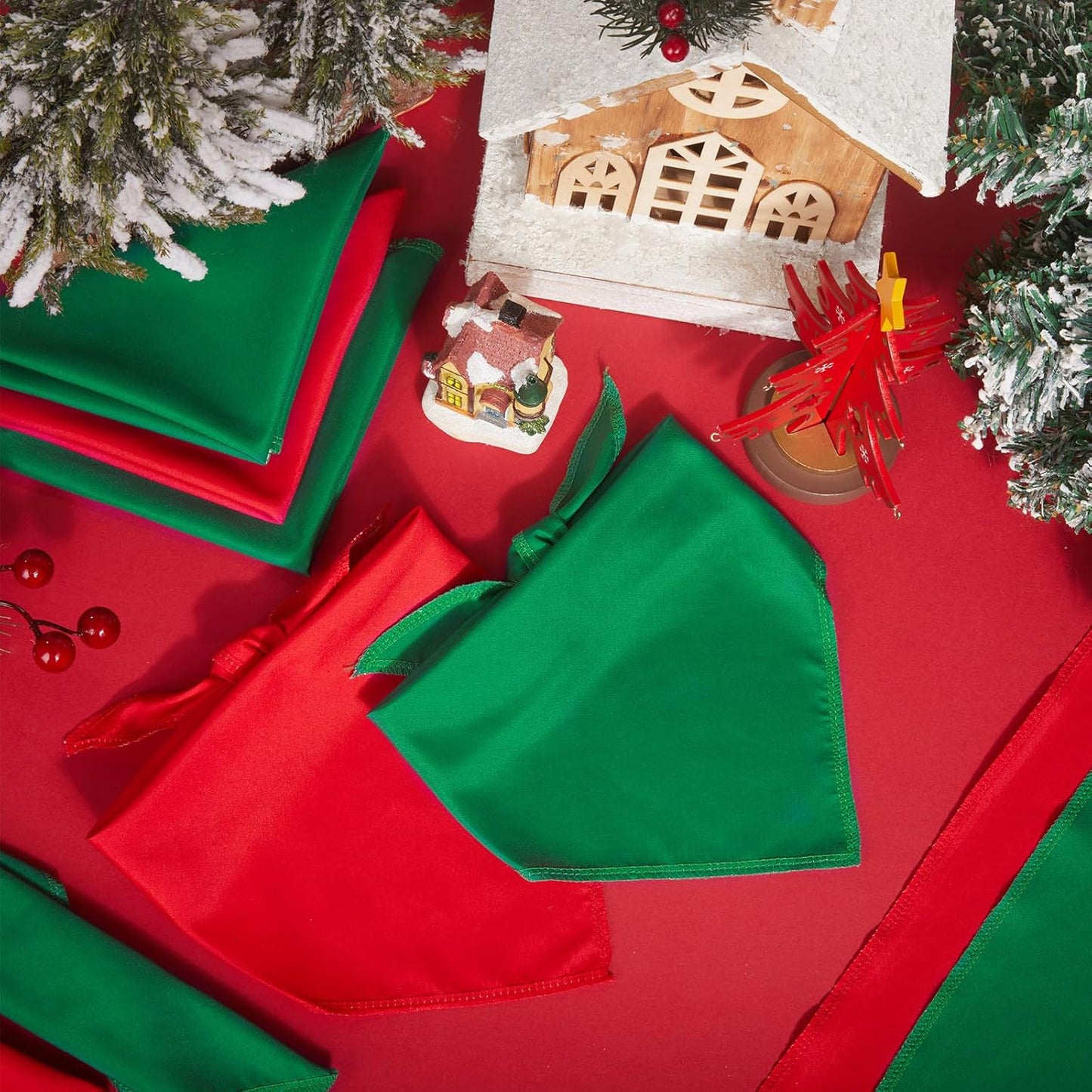 48 Pcs Christmas Color Dog Bandanas Bulk Sublimation Blank Bandanas for Dogs Heat Transfer Triangle Bibs DIY Scarf for Small Medium Large Puppy Pets Costume Photo Props Accessories Pet Shops