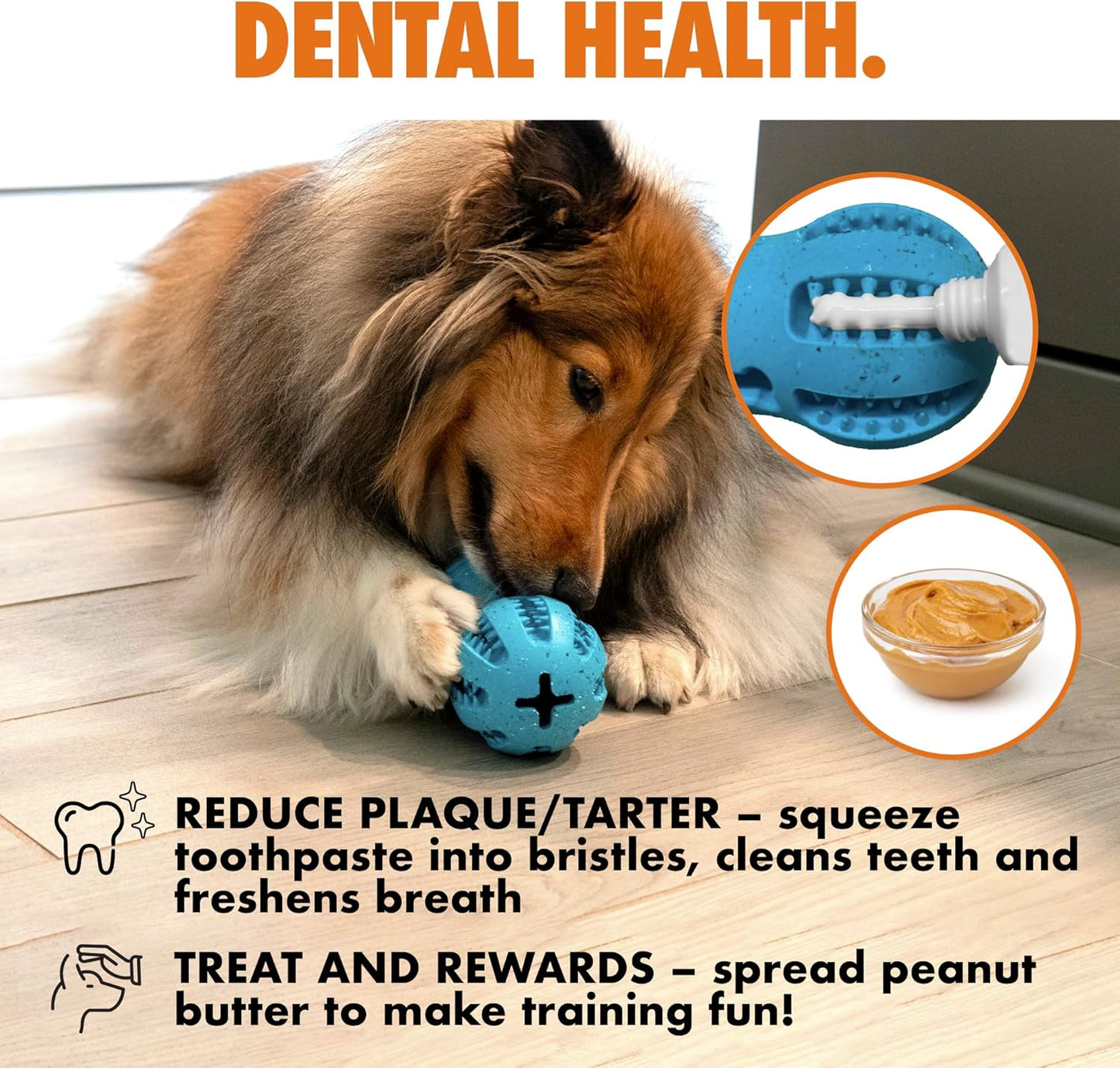 Max Fusion with Nike Grind, Dog Chew Toy, Arlee Weeble Treat Dispensing Toy for Dogs, Durable & Interactive for Pets, M