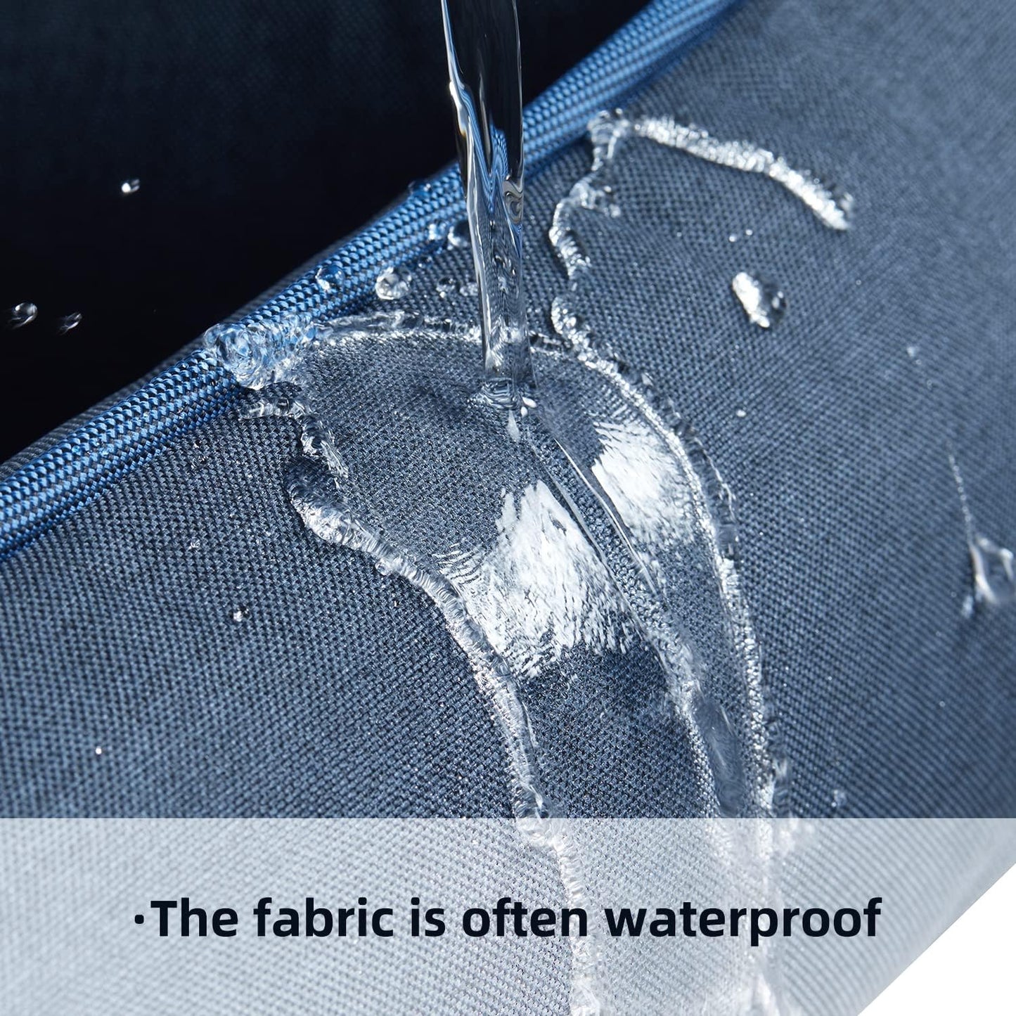 Orthopedic Dog Beds for Medium Dogs, Durable Egg Crate Foam Sofa Dog Bed wit Washable Removable Cover,Waterproof Lining,Pet Bed for Large Dogs (Dark Grey-Velvet, 31.5" L x 25.2" W x 7" Th)