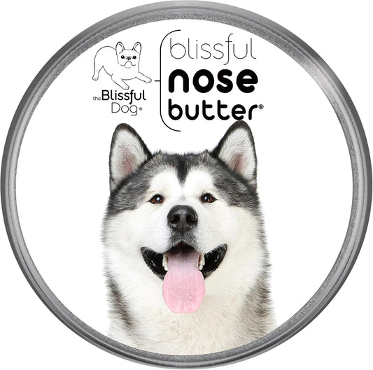 The Blissful Dog Malamute Unscented Nose Butter - Dog Nose Butter, 4 Ounce