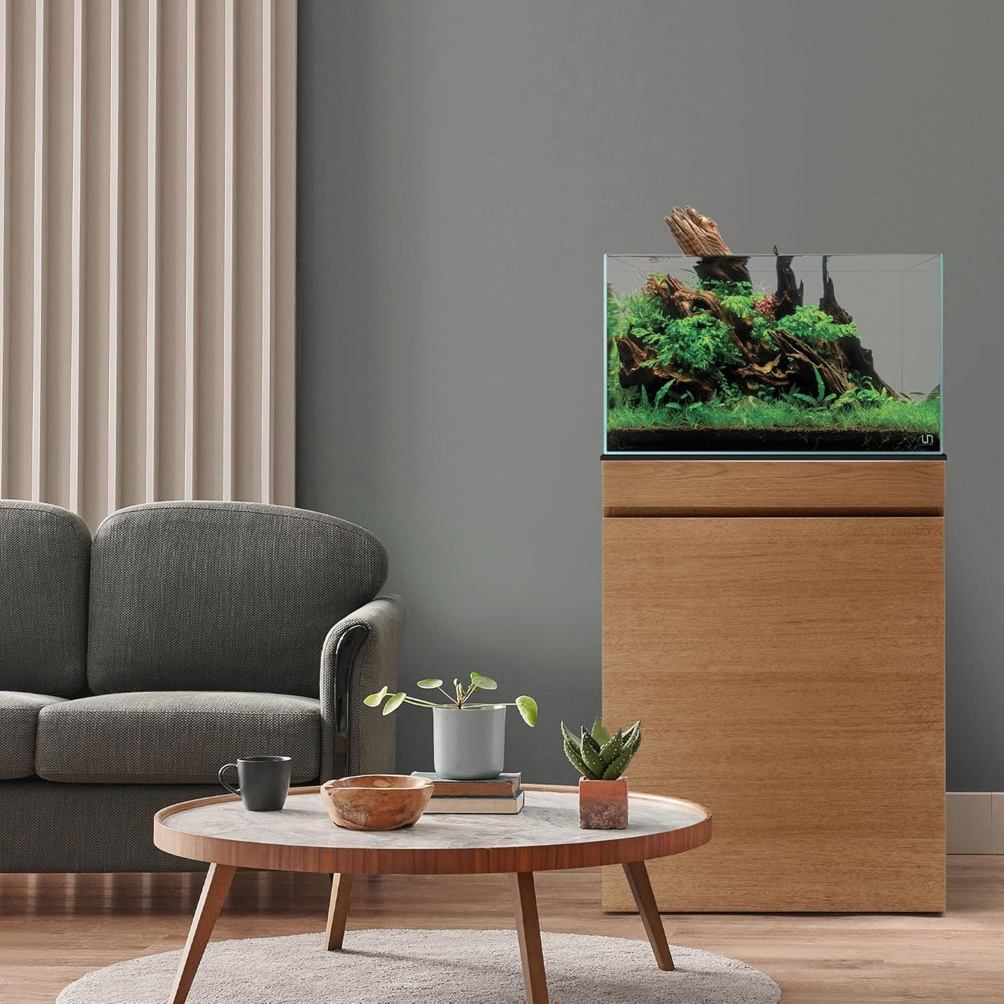 Ultum Nature Systems Controsoil - Freshwater Aqua Soil Substrate for Fish, Shrimp, Live Plant Propagation and Aquascaping - 6.8pH Low Ammonia, Volcanic Ash - Black, Fine (3 Liter | 6LB)