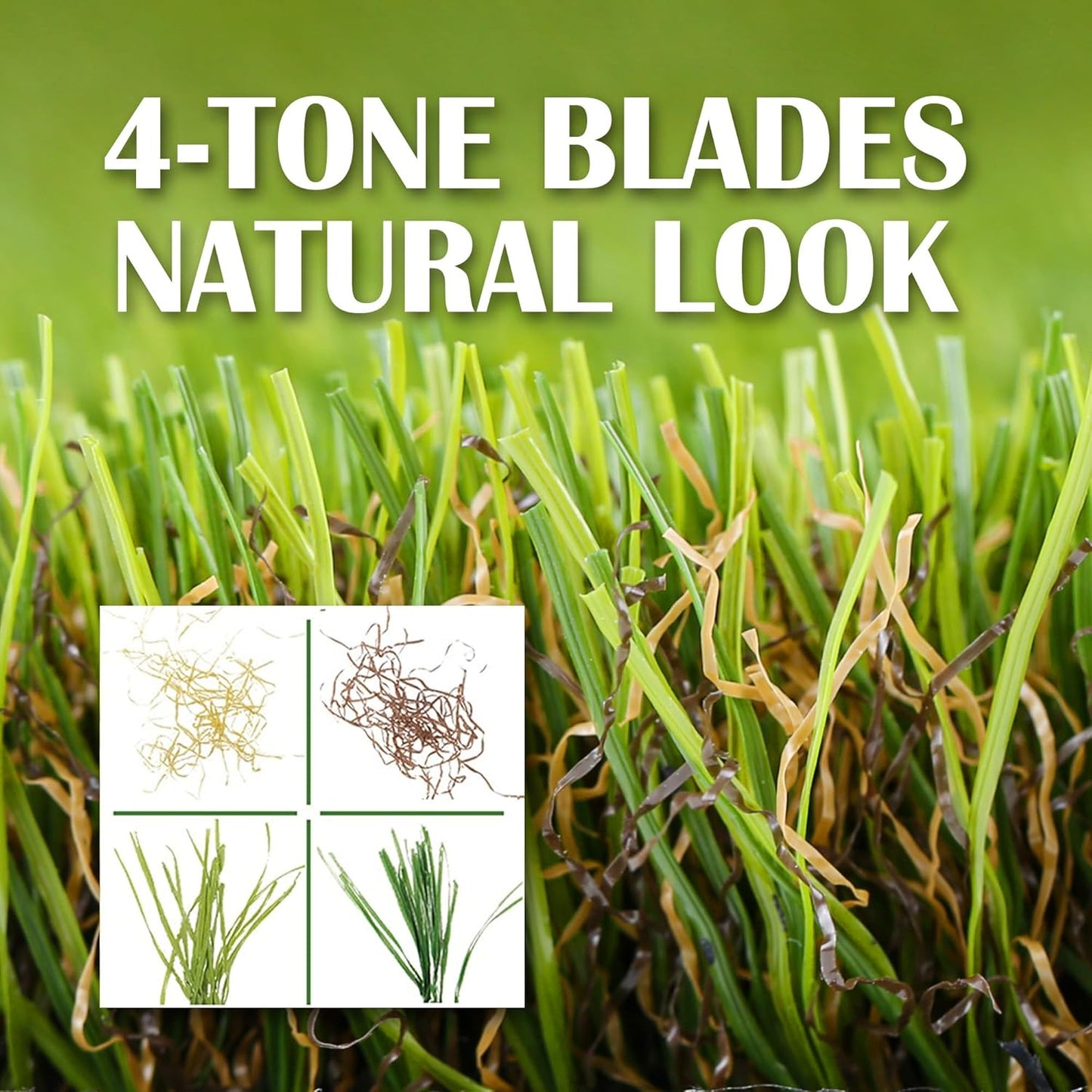 Artificial Grass Turf for Dogs 5 ft x 10 ft, 1.38 Inch Fake Grass Pee Pad for Potty Training, Extra Large Rug for Indoor/Outdoor Patio, Wee Wee Pad, Turf Mat for Pets