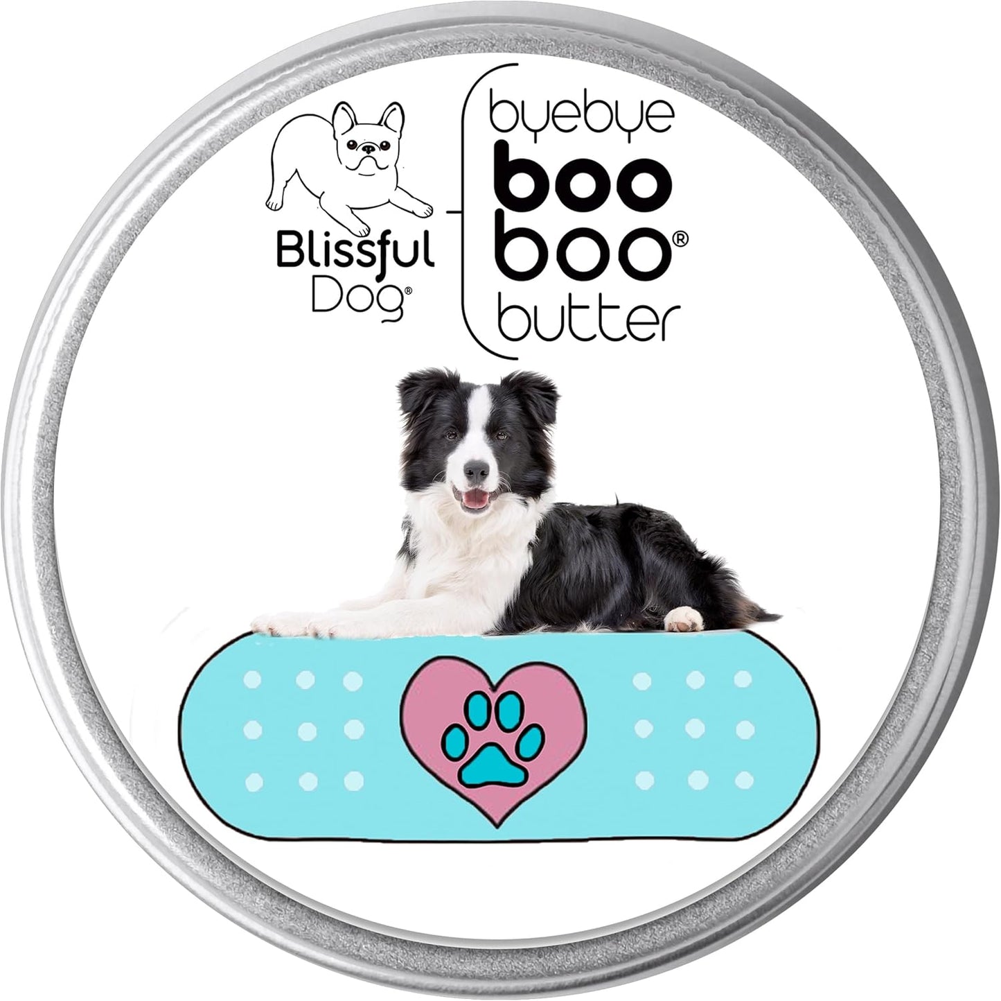 The Blissful Dog 2 oz TIN Border Collie Booboo Butter