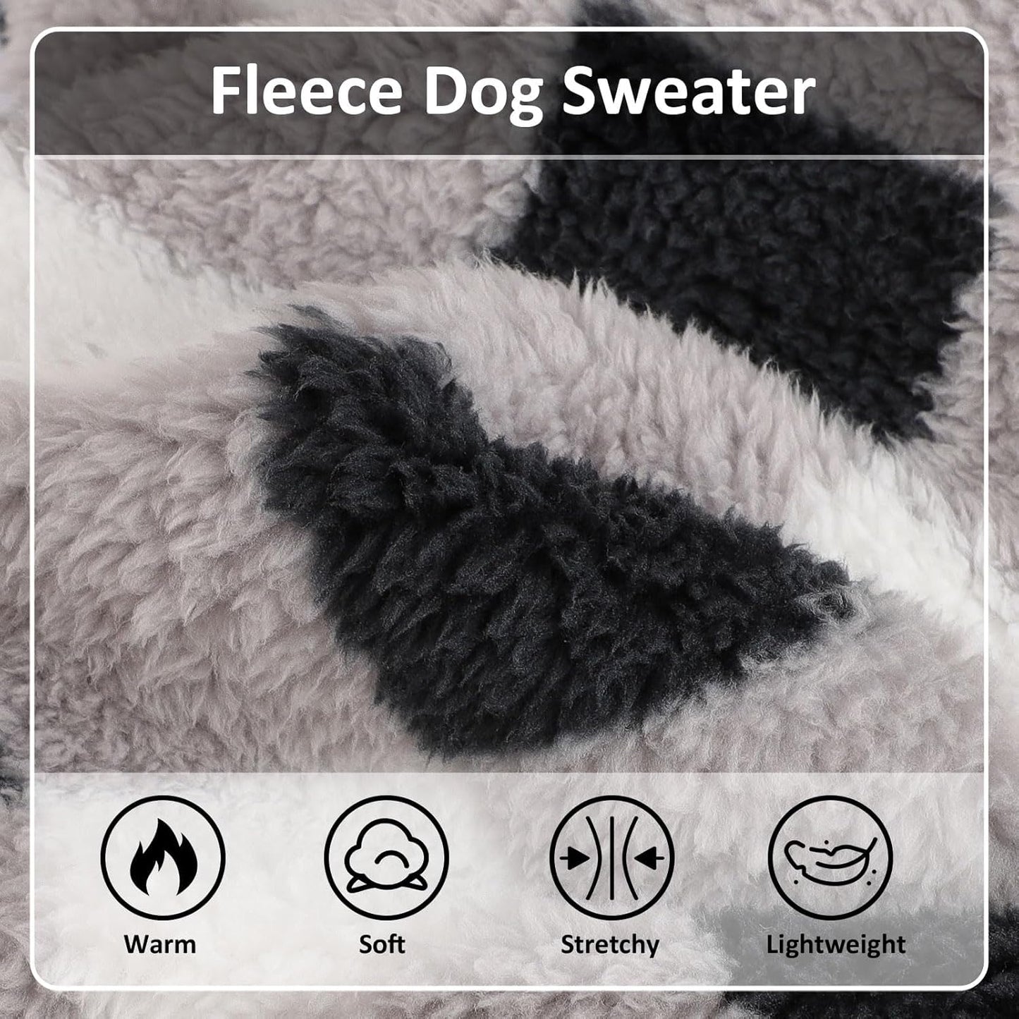 Medium Dog Sweater for Small Dogs Hoodies,Winter Clothes Boy Girl Male Female,Warm XXS Fleece Hoodies Pet Coat Apparel Outfit(Medium, Black)