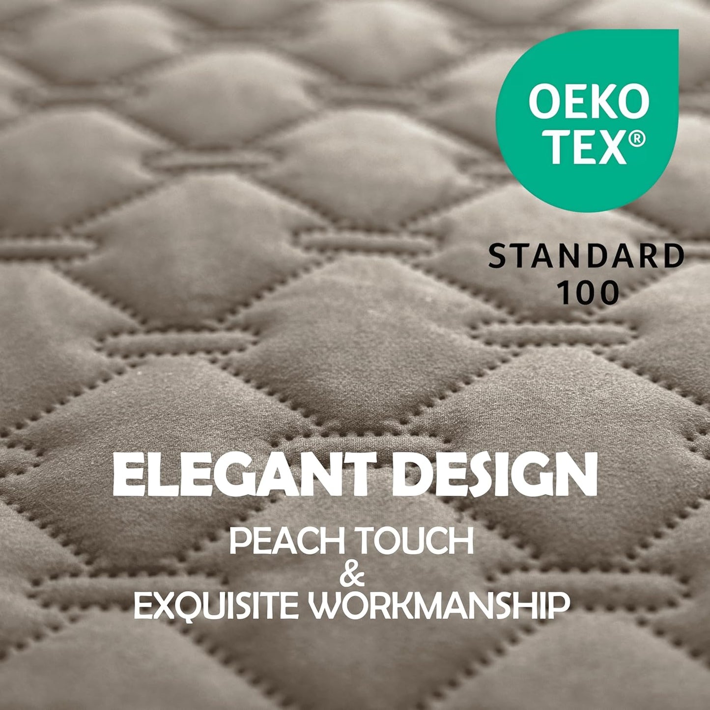 gogobunny 100% Double Sided Waterproof Dog Blanket Soft Pet Bed Cover Reversible Protect Furniture Couch Sofa Car for Puppy Large Dog Cat (Dark Stone/Light Stone, 82x120 Inch (Pack of 1))