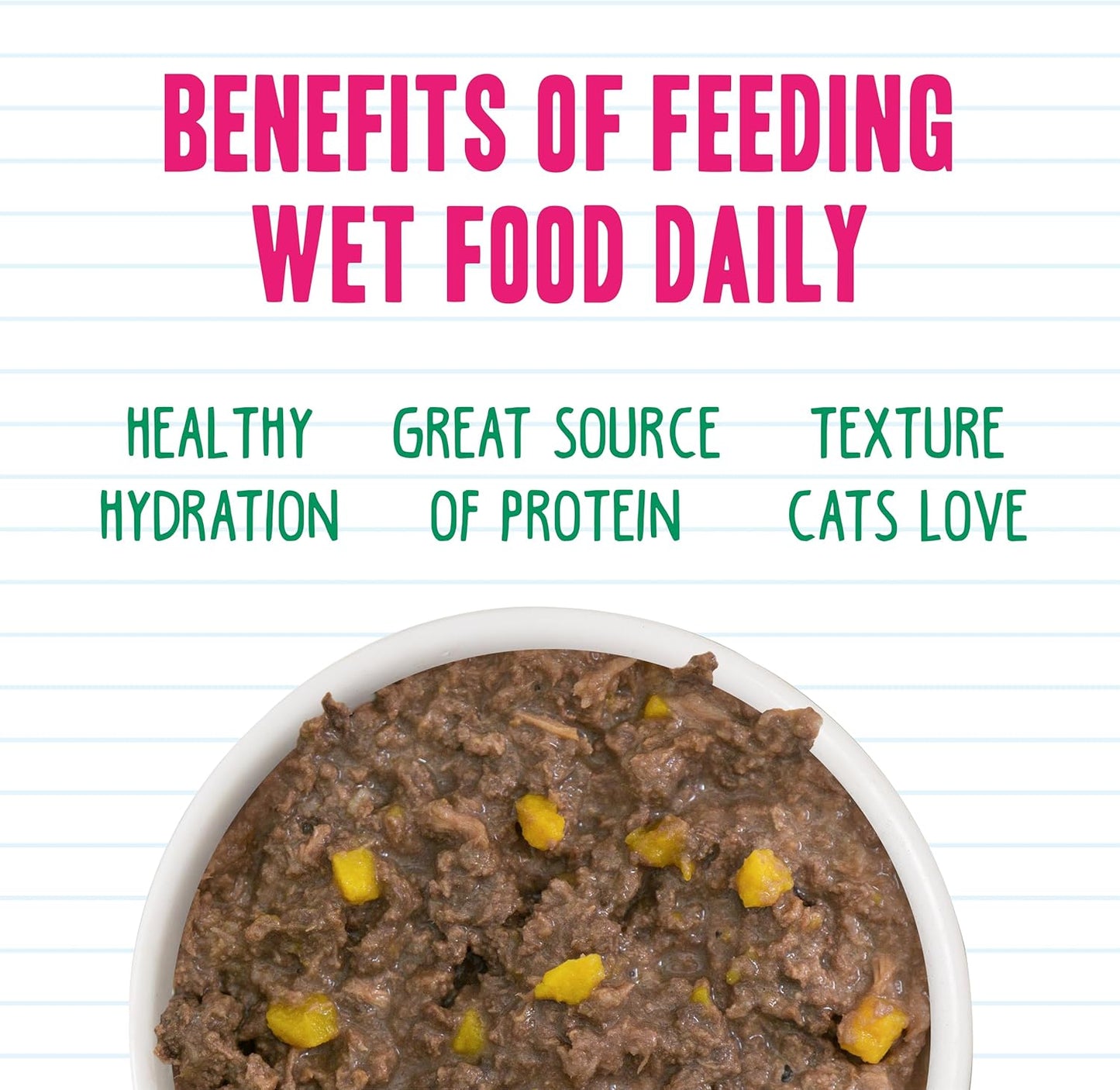 Weruva BFF Minced Natural Wet Cat Food, Tuna and Pumpkin Valentine in Gravy, 3oz Can, Pack of 24