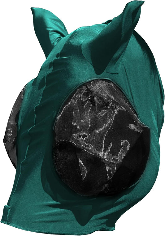 Equinavia Bug Out Fly Mask | Against Flies, Insects, UV Rays - Turquoise - Pony