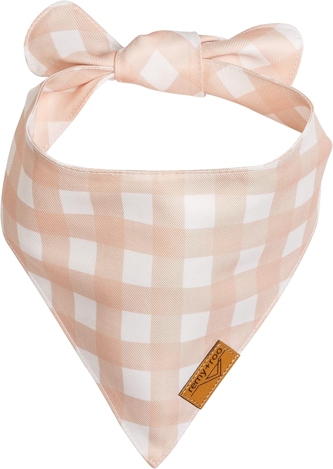 Remy+Roo Large Spring Dog Bandanas - 4 Pack Emily Set | Premium Durable Adjustable Polyester Fabric Dog Scarfs | Patented Shape Girl Dog Bandana, Trendy Patterns, Floral Dog Bandana