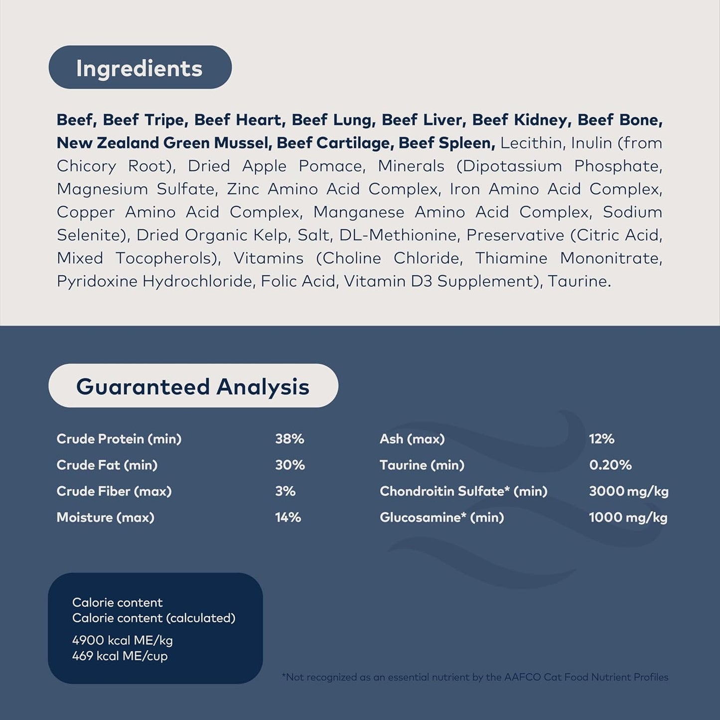 ZIWI Peak Air-Dried Cat Food – Beef - All Natural, High Protein, Grain Free, Limited Ingredient w/ Superfoods (35.2oz)