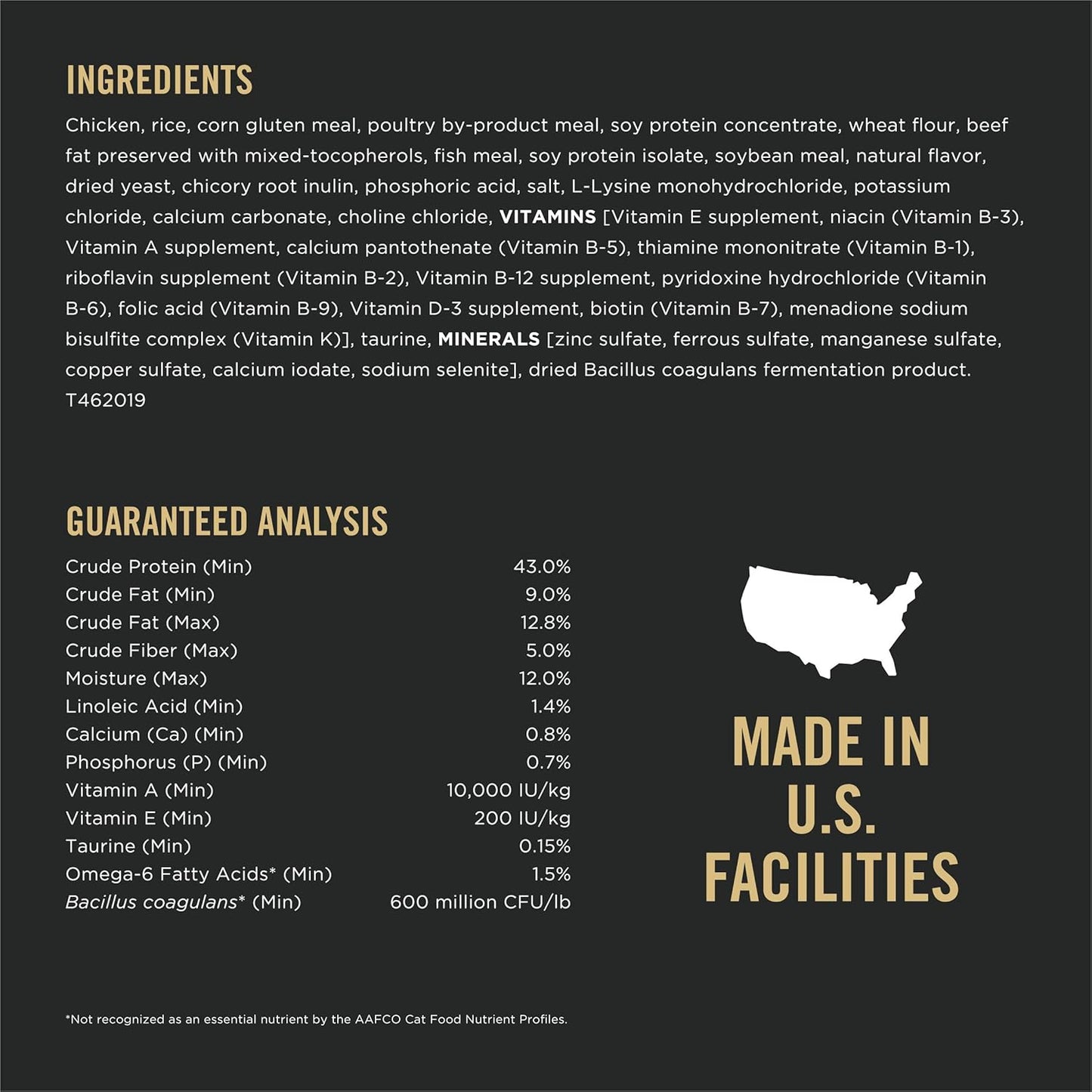 Purina Pro Plan Weight Control Dry Cat Food, Chicken and Rice Formula - 3.5 lb. Bag