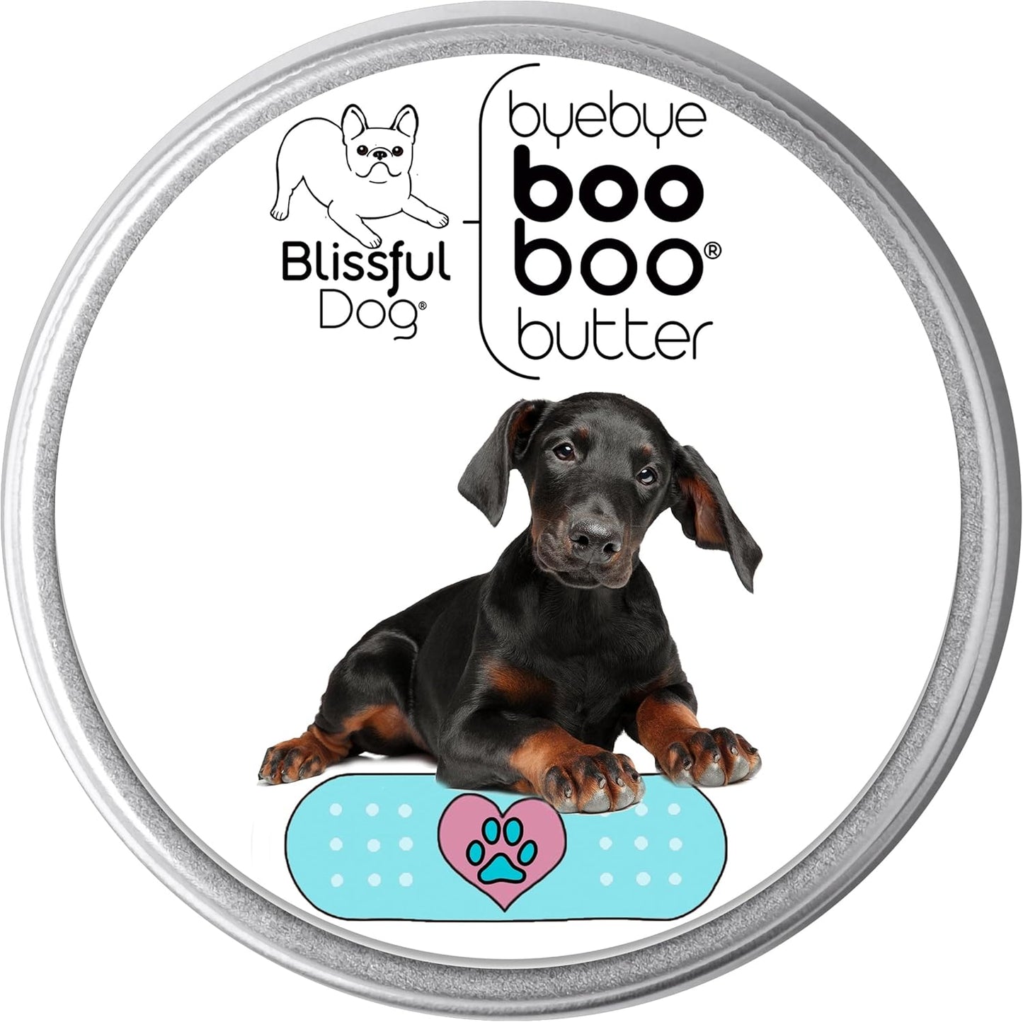The Blissful Dog Doberman Pinscher Boo Boo Butter, 1-Ounce