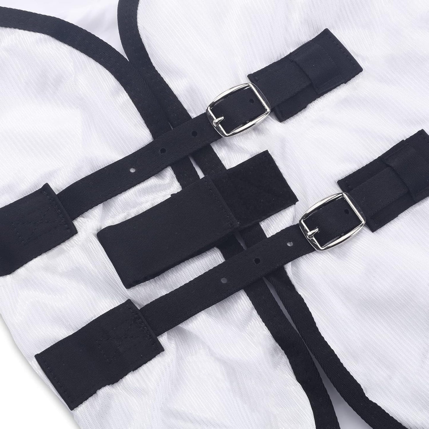 Comfy Mesh Horse Fly Sheet Equine Summer Sheets Stand Neck White 66