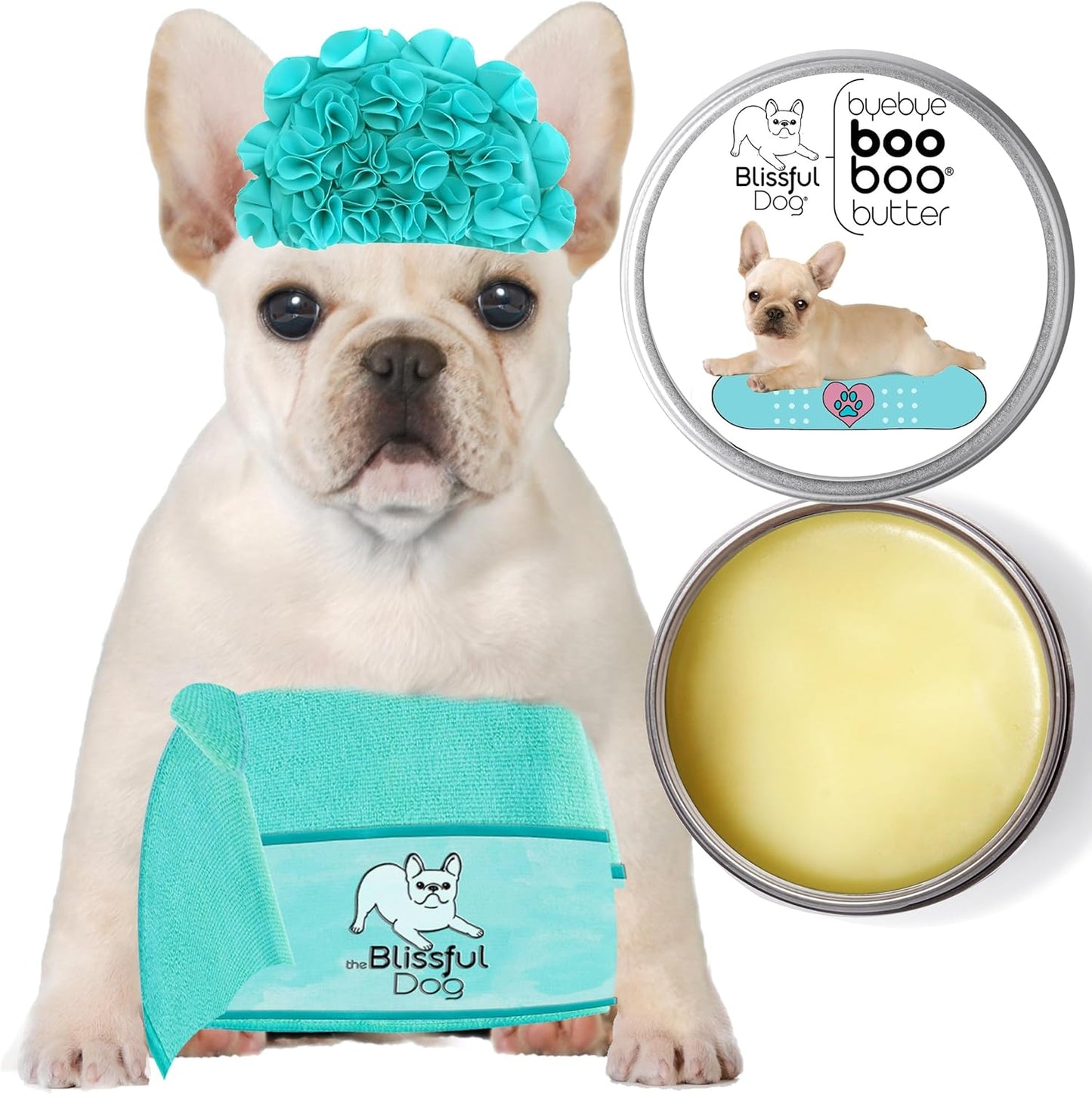 The Blissful Dog 2 oz TIN French Bulldog Booboo Butter