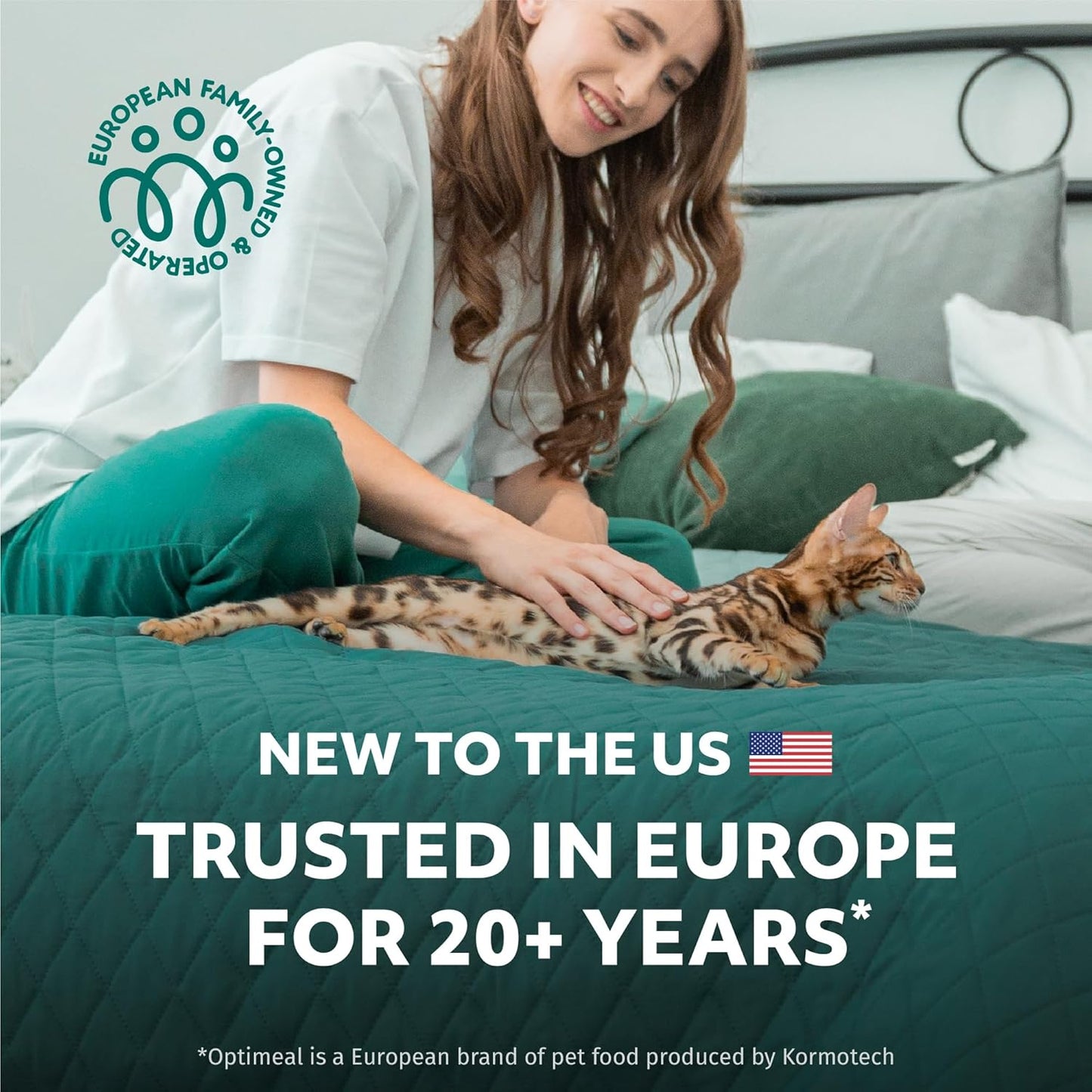 Optimeal Grain-Free Wet Cat Food – Lamb & Veggies Recipe, High Protein & Moisture Rich Indoor Adult Cats Food, Tender Morsels in Savory Gravy Natural Ingredients - 3 oz Pouches, 12 Pack